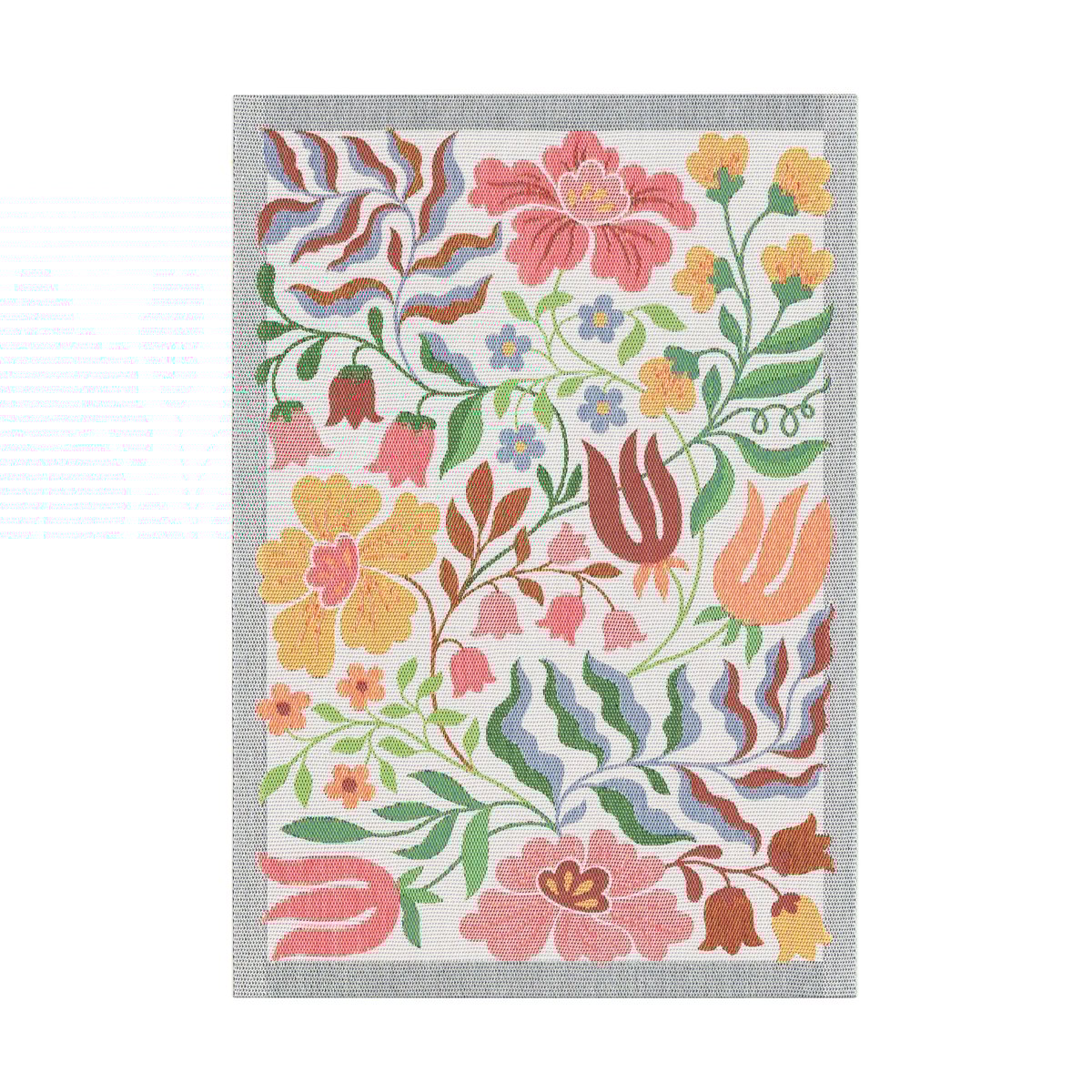 Ekelund Linneväveri Meadow keittiöpyyhe 35x50 cm Multi