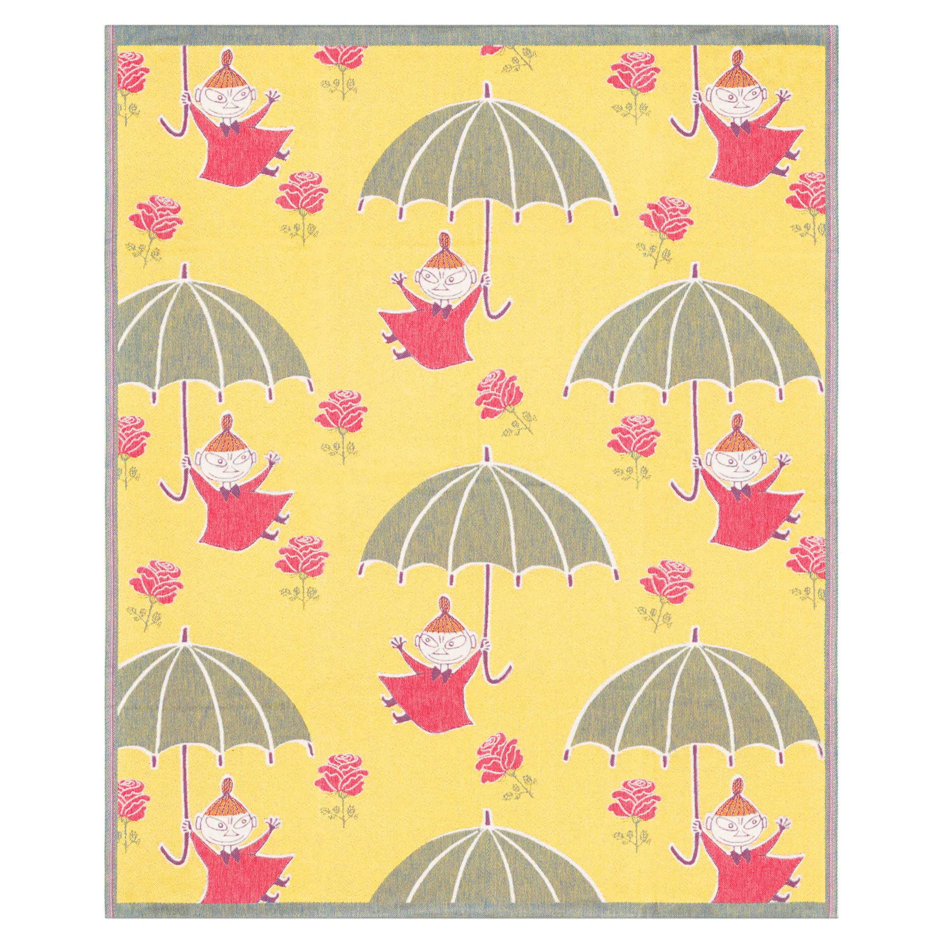 Muumi huopa 140x170 cm, Umbrella Ekelund Linneväveri