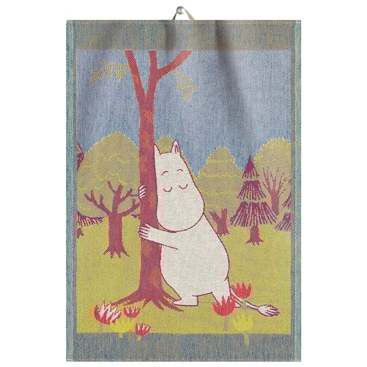 Muumi keittiöpyyhe 35x50 cm, Lucky tree Ekelund Linneväveri