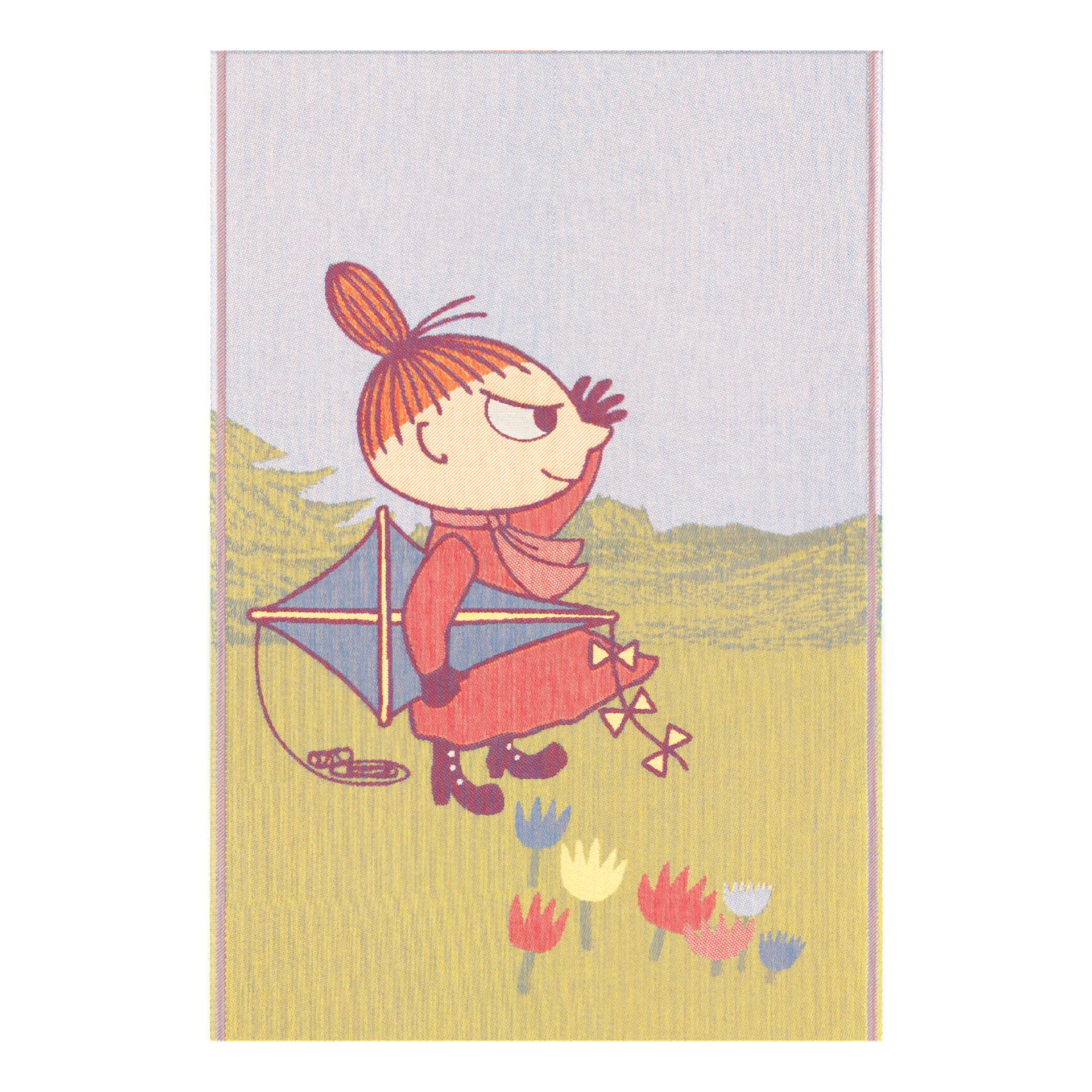 Muumi lasten huopa 72x105 cm, Windy Ekelund Linneväveri