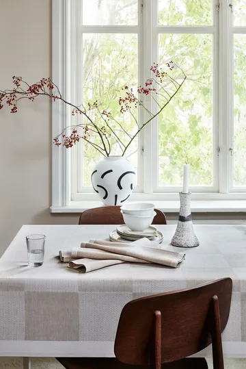 Ruta pöytäliina valkaisematon - 150 x 250 cm - Ekelund Linneväveri