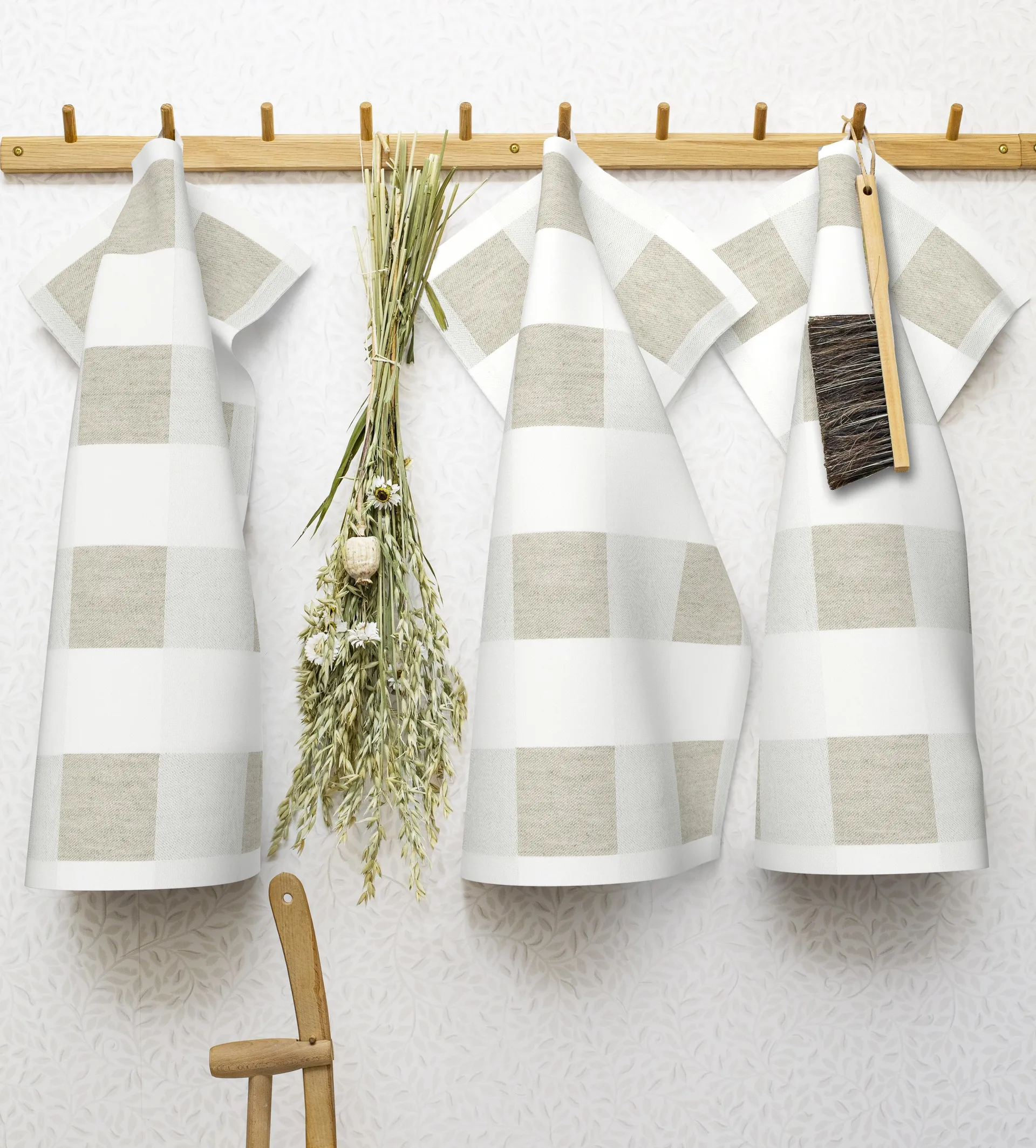 Schack keittiöpyyhe, 50 x 70 cm Ekelund Linneväveri