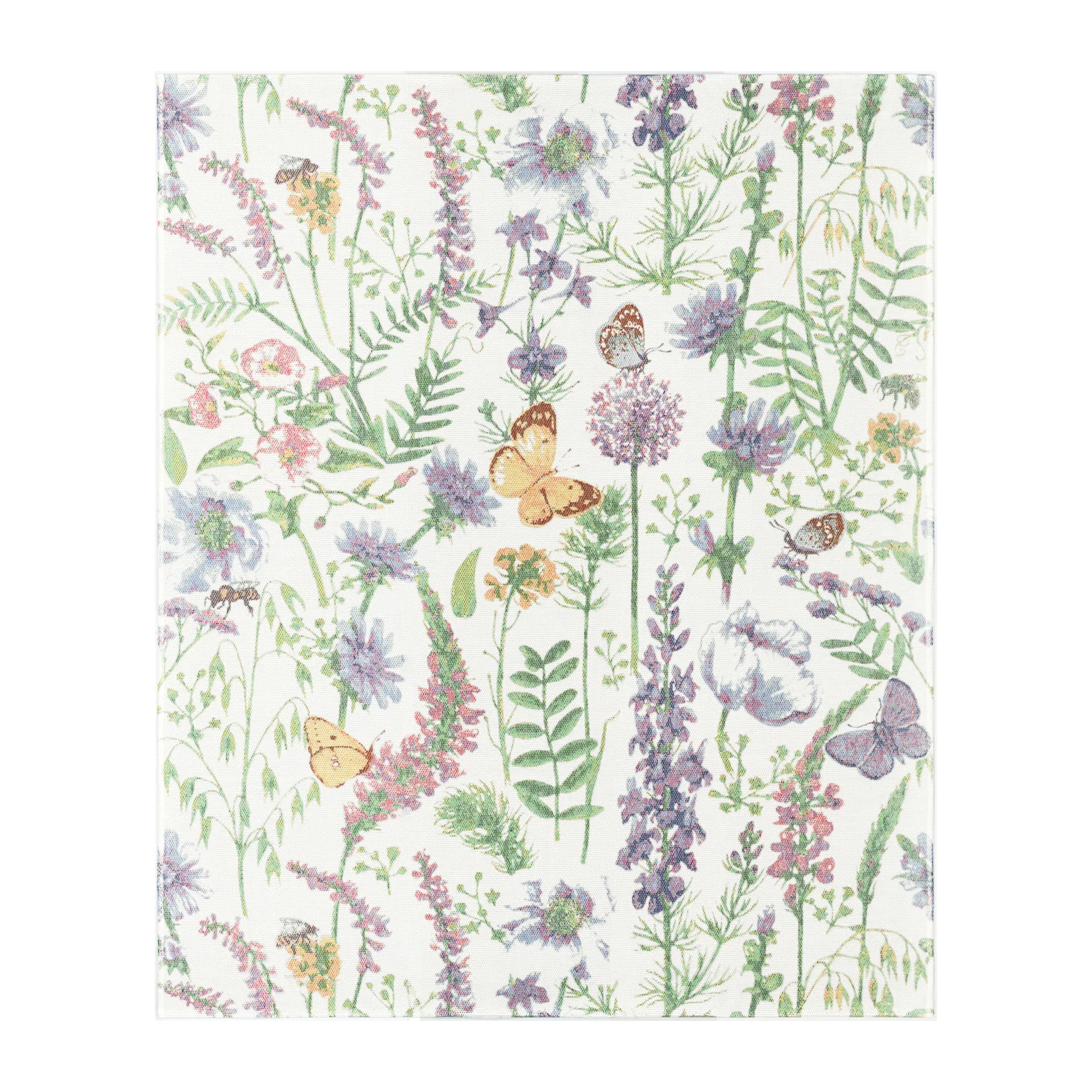 Selma puuvillapeitto 140x170 cm, Monivärinen Ekelund Linneväveri