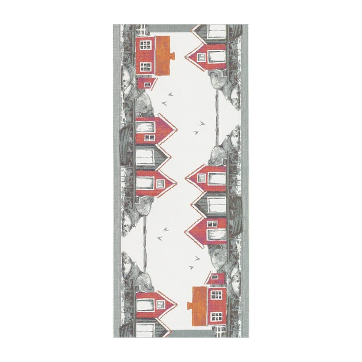 Skärgård kaitaliina 35x80 cm, Multi Ekelund Linneväveri