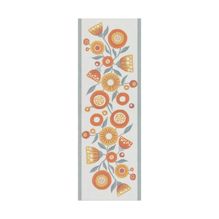 Solblomma kaitaliina - 35 x 100 cm - Ekelund Linneväveri
