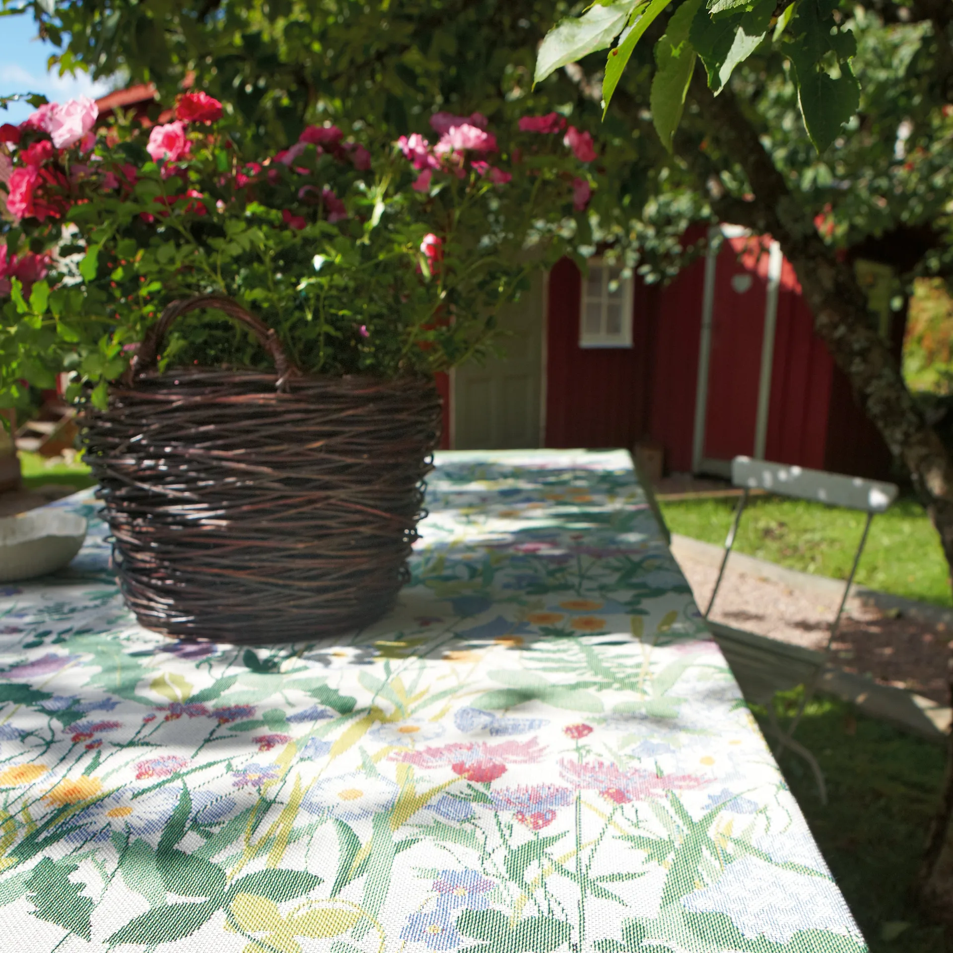 Sommartid kaitaliina, 35x140 cm Ekelund Linneväveri