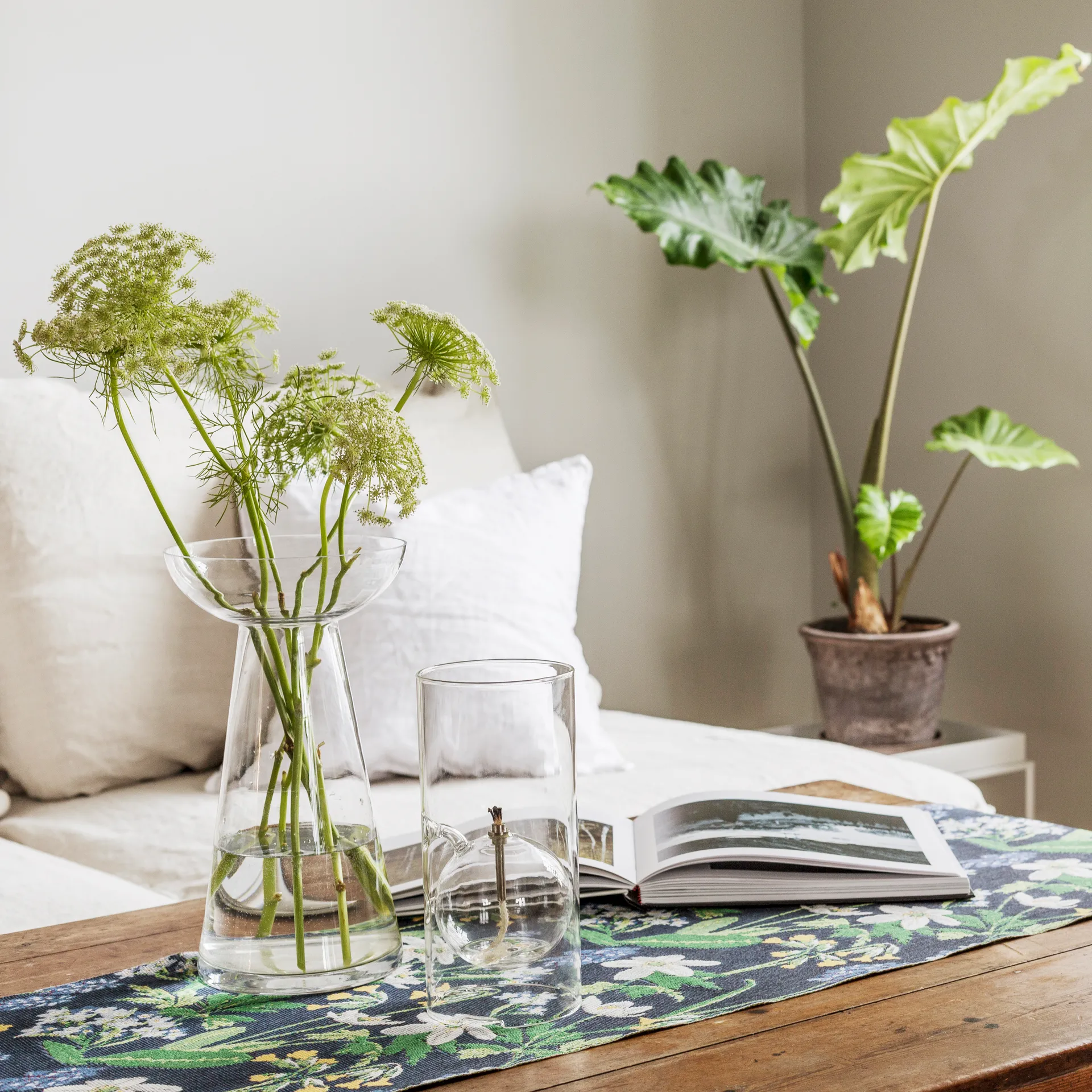 Spring kaitaliina, 35x140 cm Ekelund Linneväveri