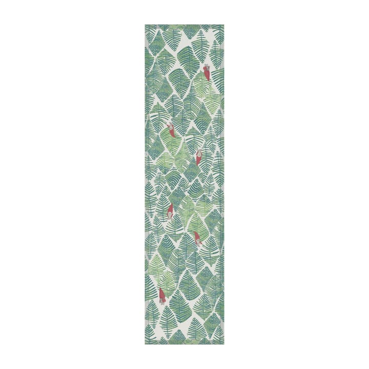Tipp tapp kaitaliina 35x140 cm - Vihreä - Ekelund Linneväveri