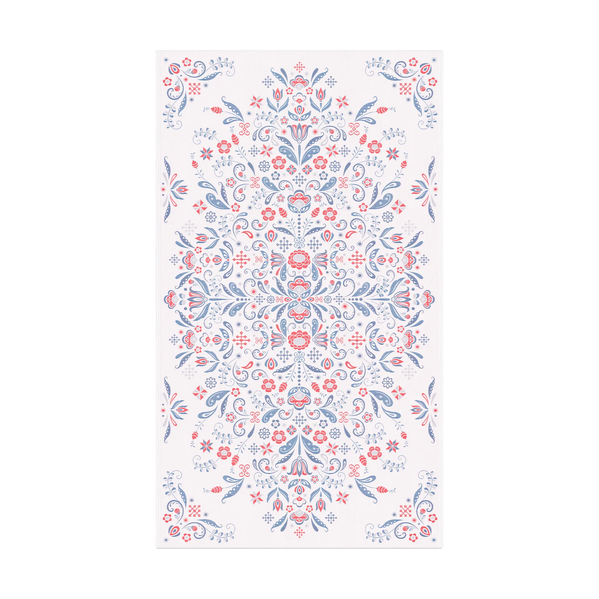 Torplyckan pöytäliina 145x250 cm, Multi Ekelund Linneväveri