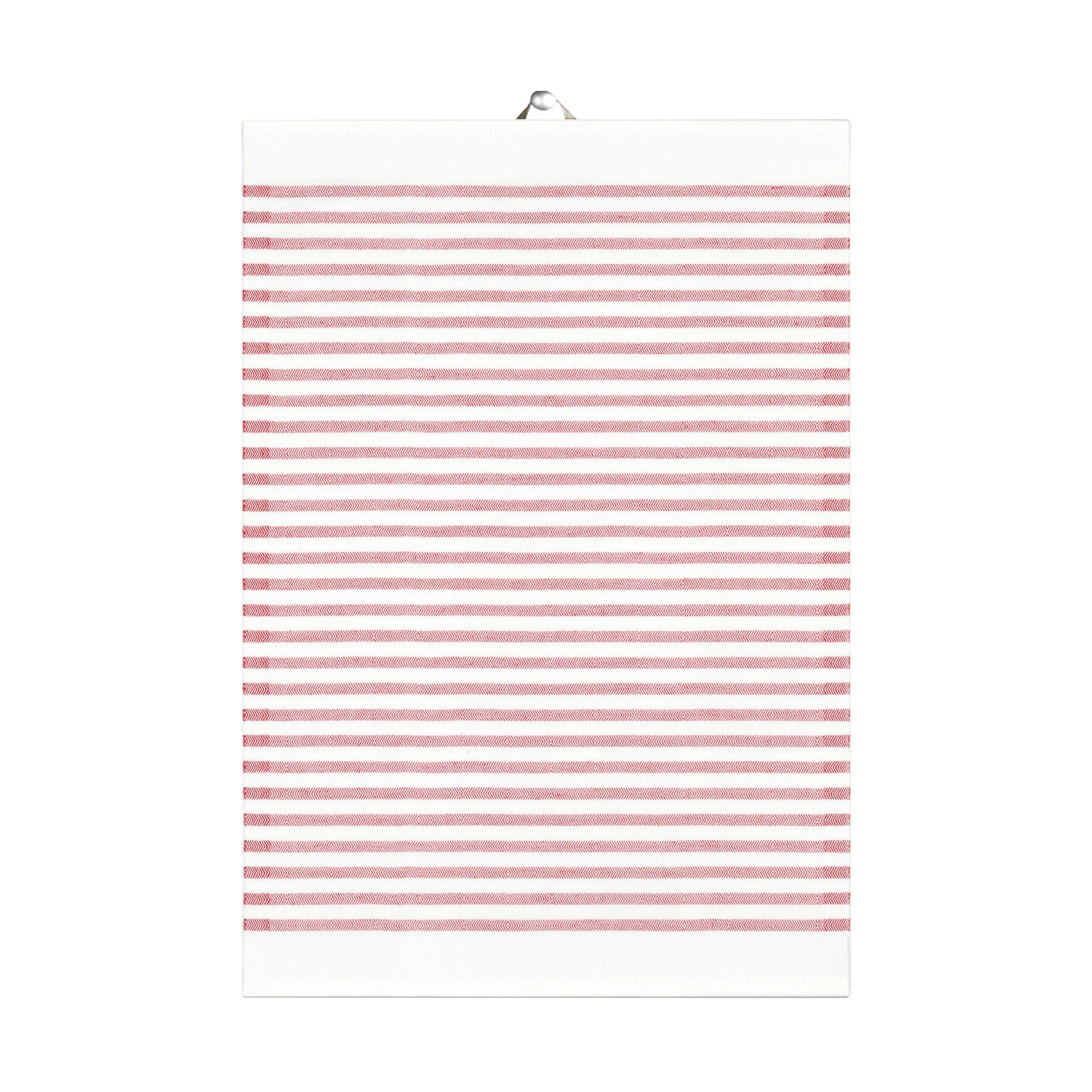 Tvärs keittiöpyyhe punainen, 35x50 cm Ekelund Linneväveri