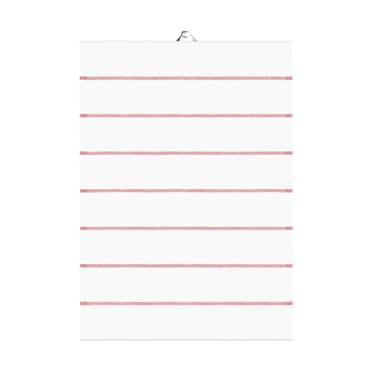 Ekelund Linneväveri Tvärs keittiöpyyhe punainen 50x70 cm