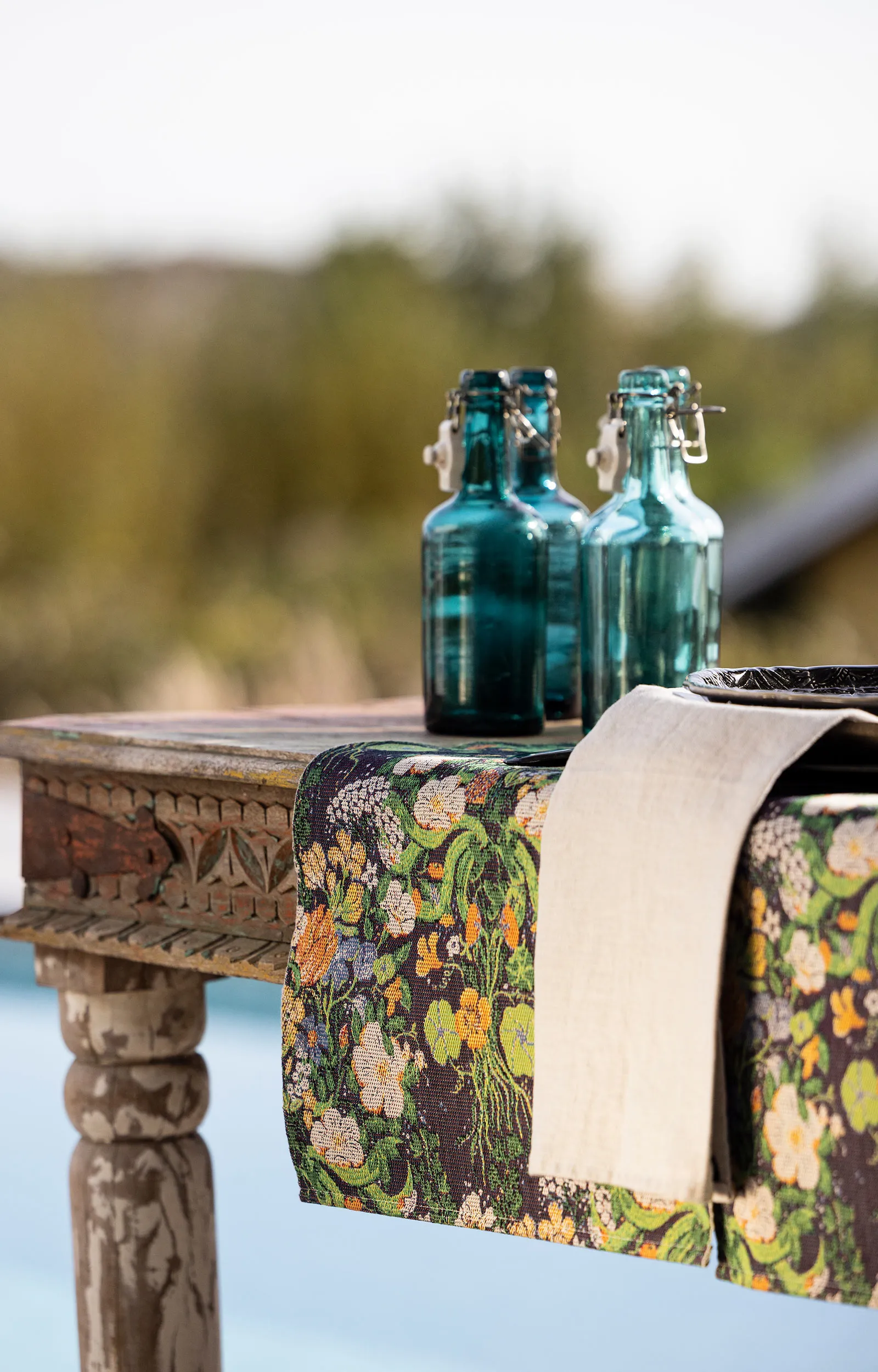 Vägrenen keittiöpyyhe 35x50 cm, Monivärinen Ekelund Linneväveri