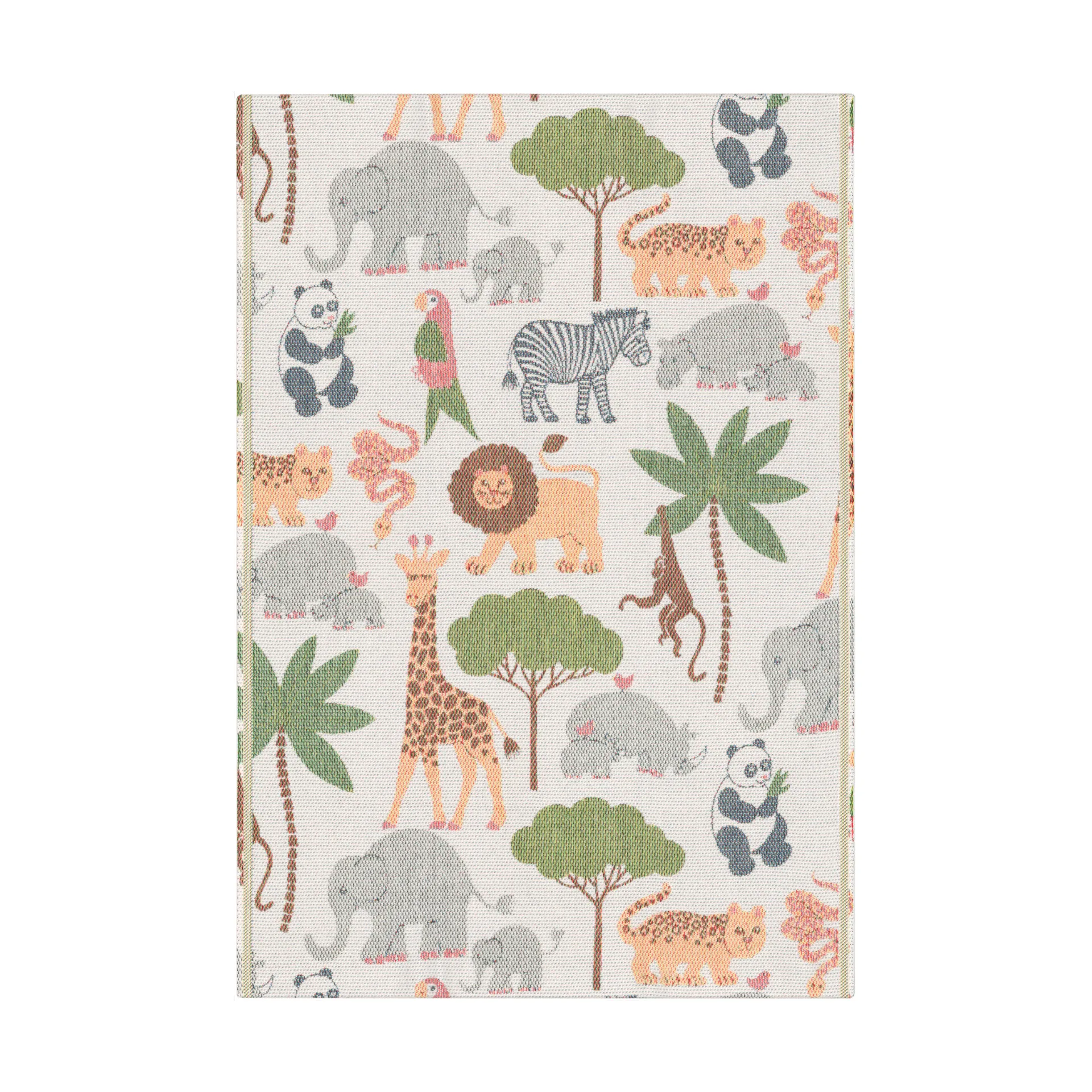 Vilda Vänner vauvanpeitto 72x105 cm, Monivärinen Ekelund Linneväveri