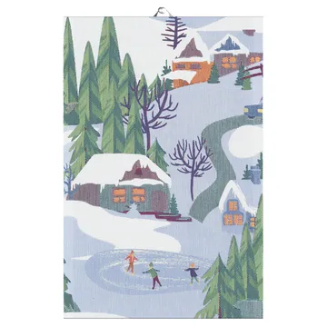 Vinterliv keittiöpyyhe 40x60 cm - Multi - Ekelund Linneväveri
