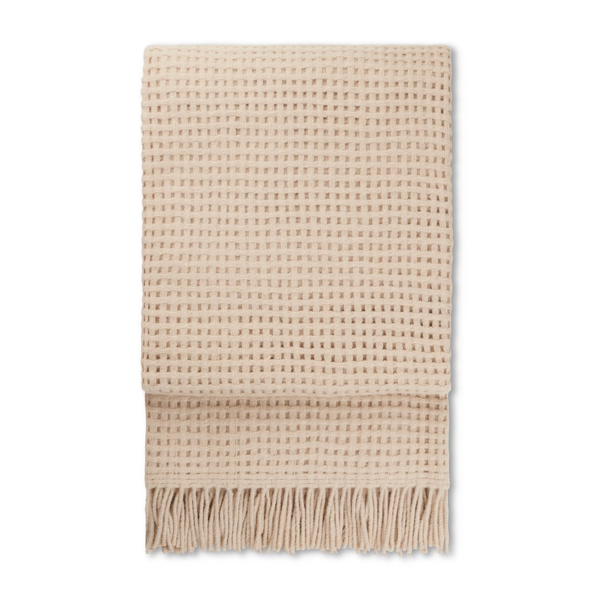 Elvang Denmark Basket huopa 130 x 200 cm Beige | Skandinaavinen Sisustus | Villahuovat & Villaviltit | Beige