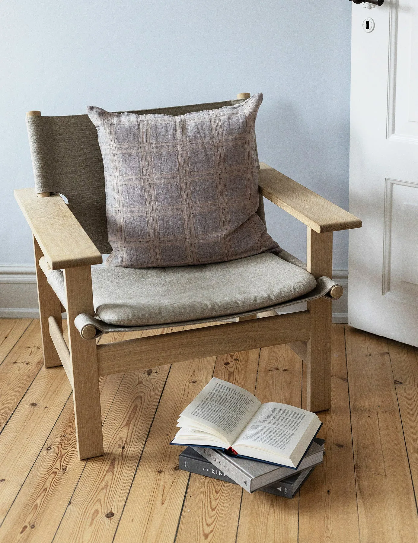 Dahlia tyynynpäällinen 50 x 50 cm, Brown Elvang Denmark