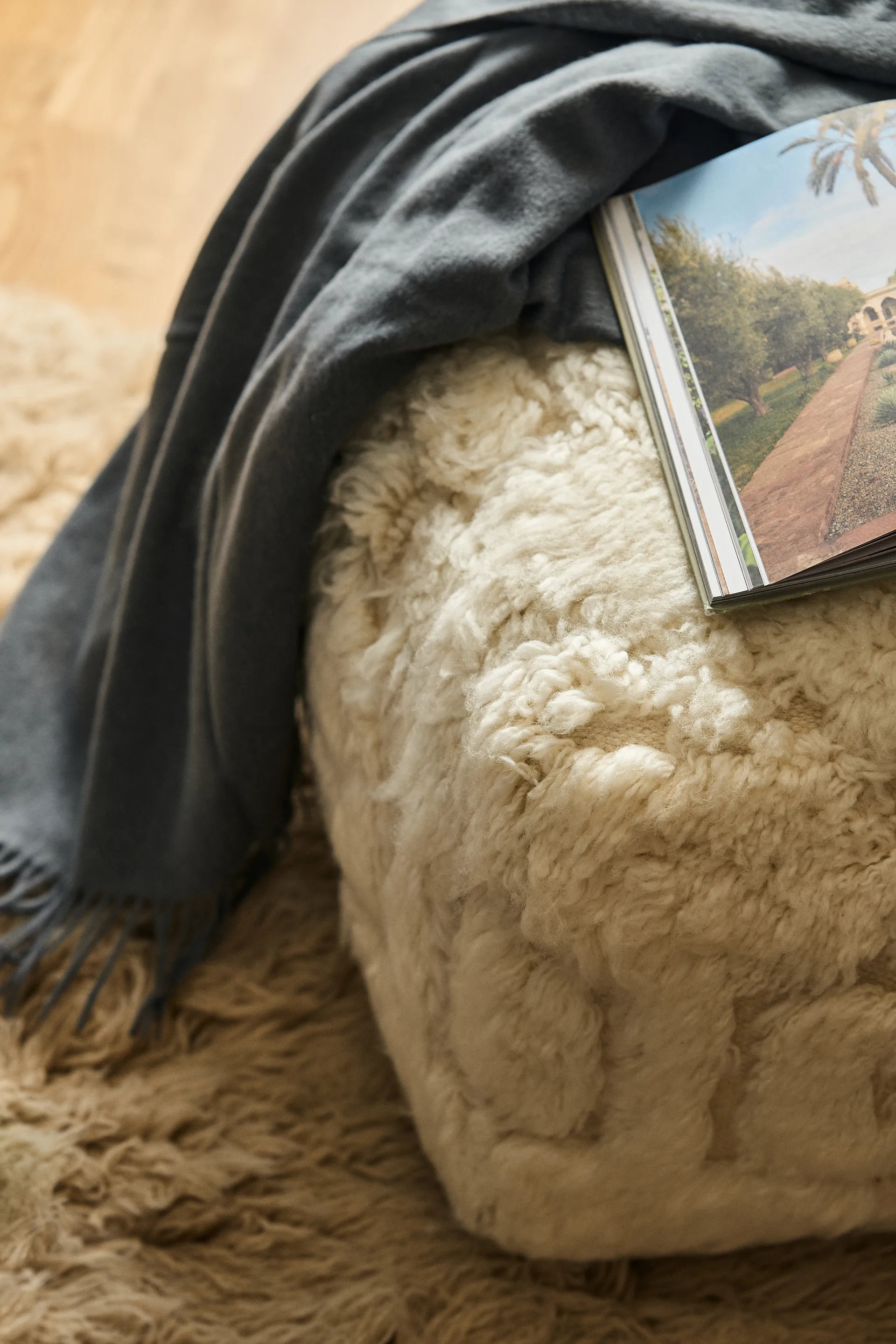 Elvang Classic huopa, Grey-blue Elvang Denmark