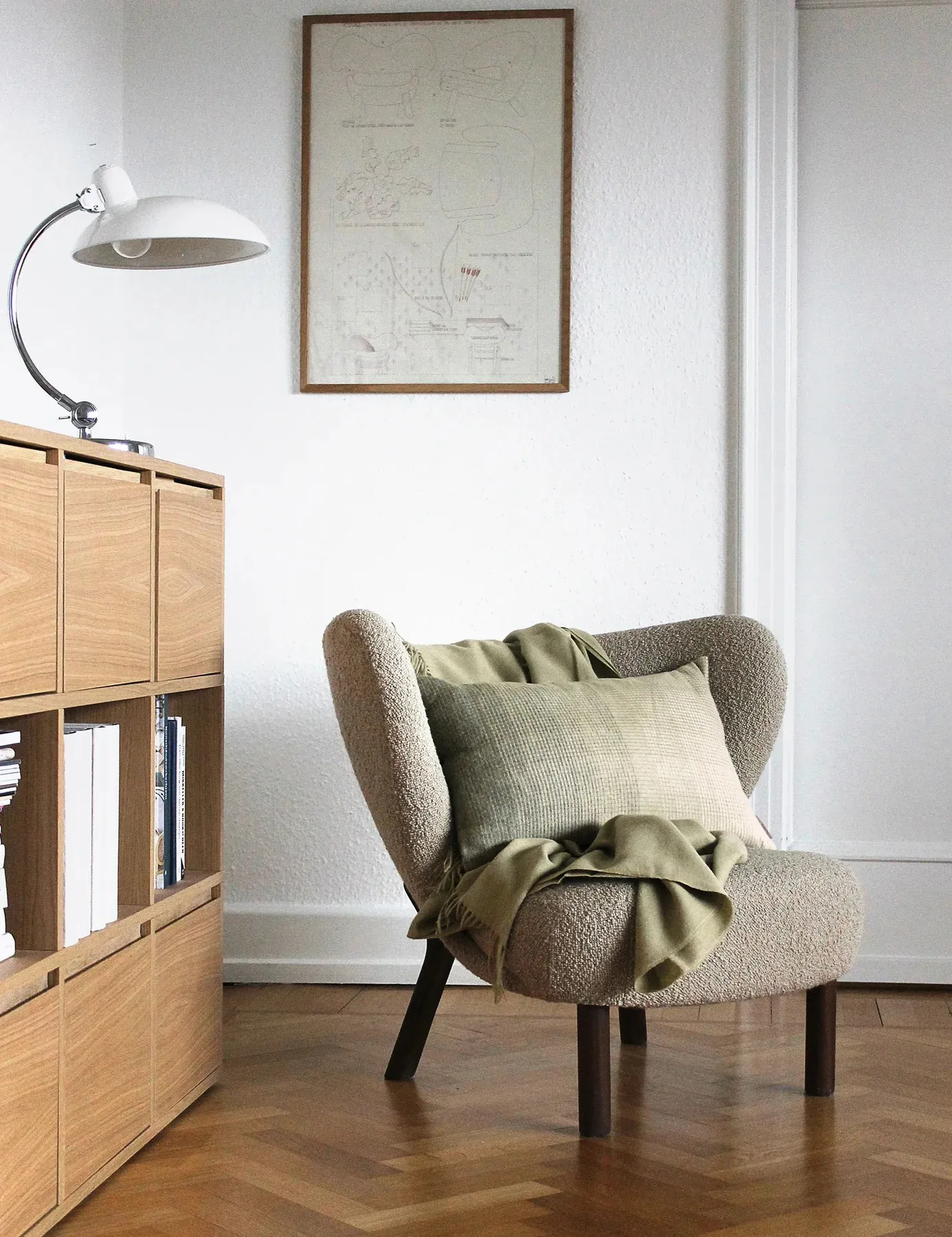 Elvang Classic huopa, Light green Elvang Denmark