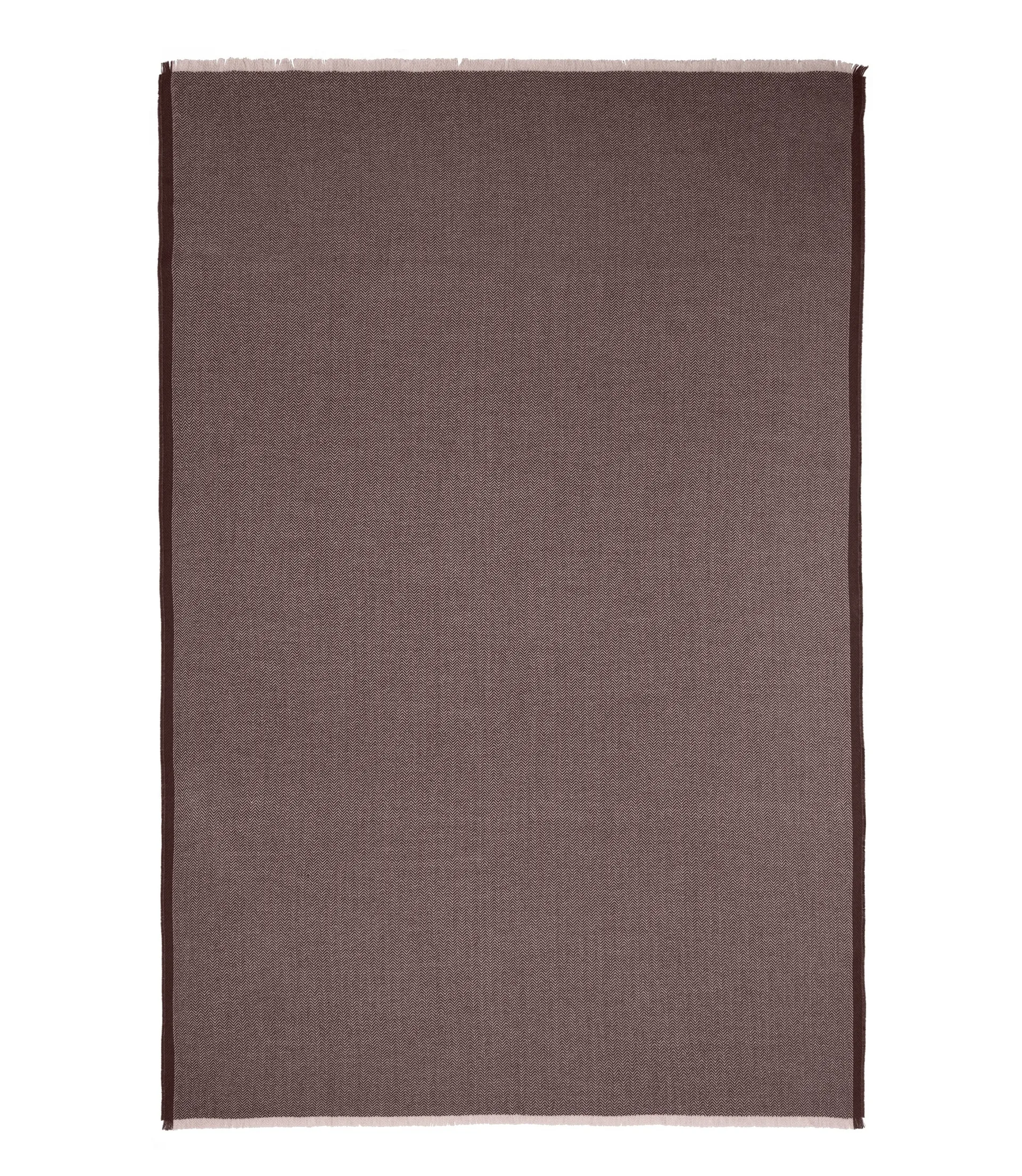 Herringbone huopa 130x190 cm, Chocolate-beige Elvang Denmark