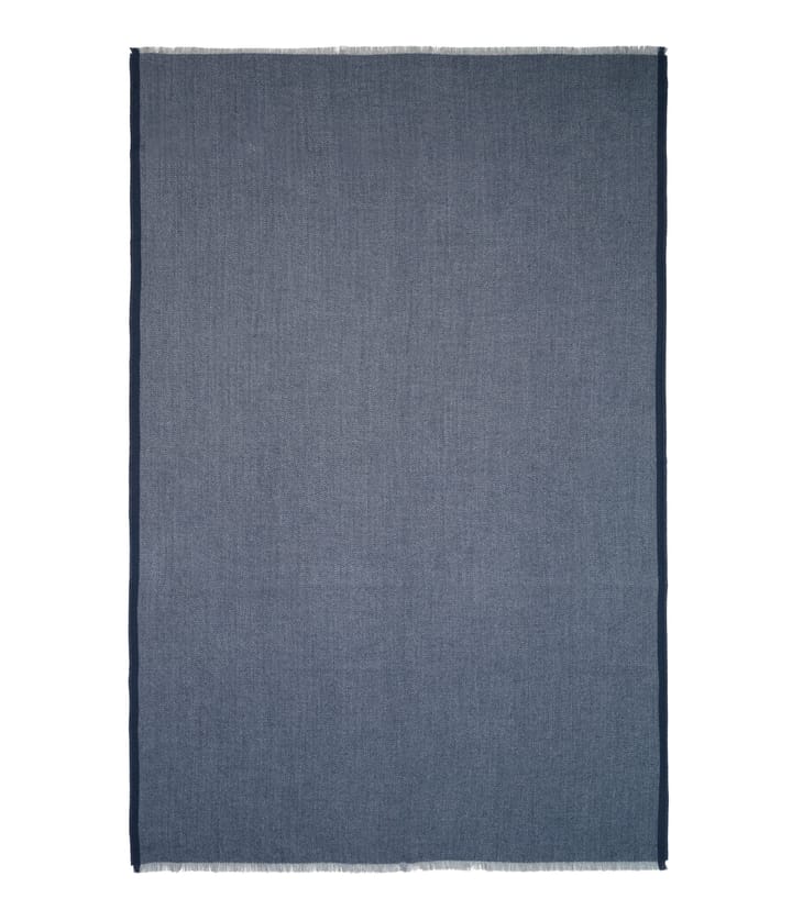 Herringbone huopa 130x190 cm, Dark blue-grey Elvang Denmark