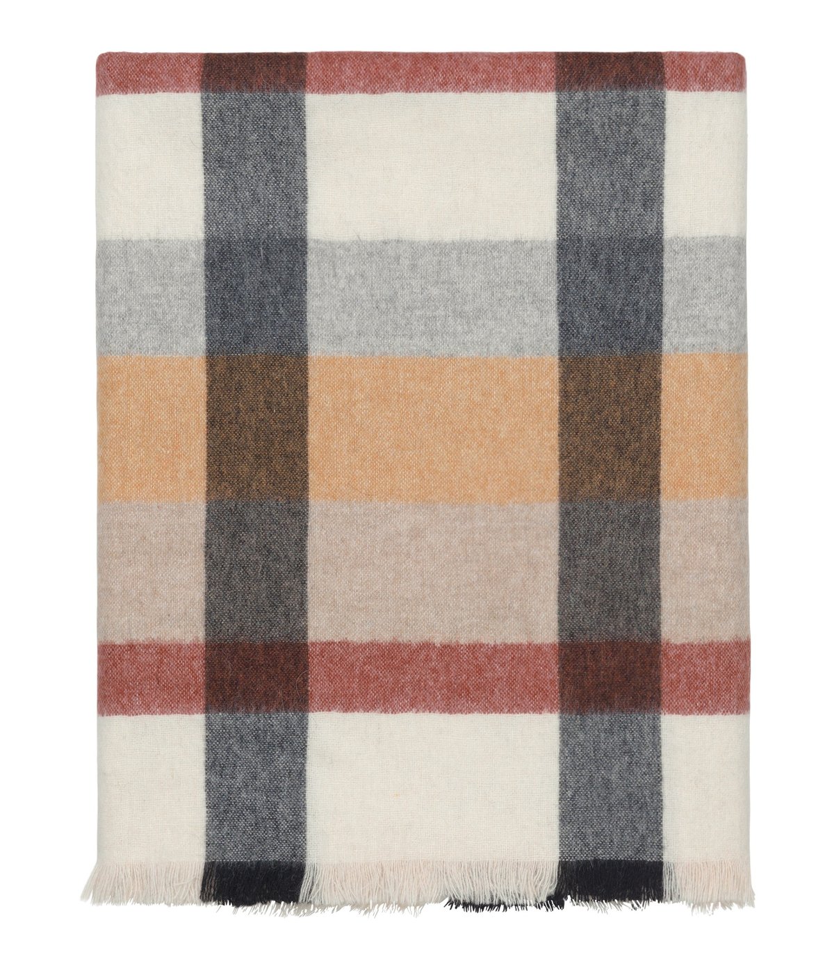 Elvang Denmark Intersection huopa 130x190 cm Rusty red-grey
