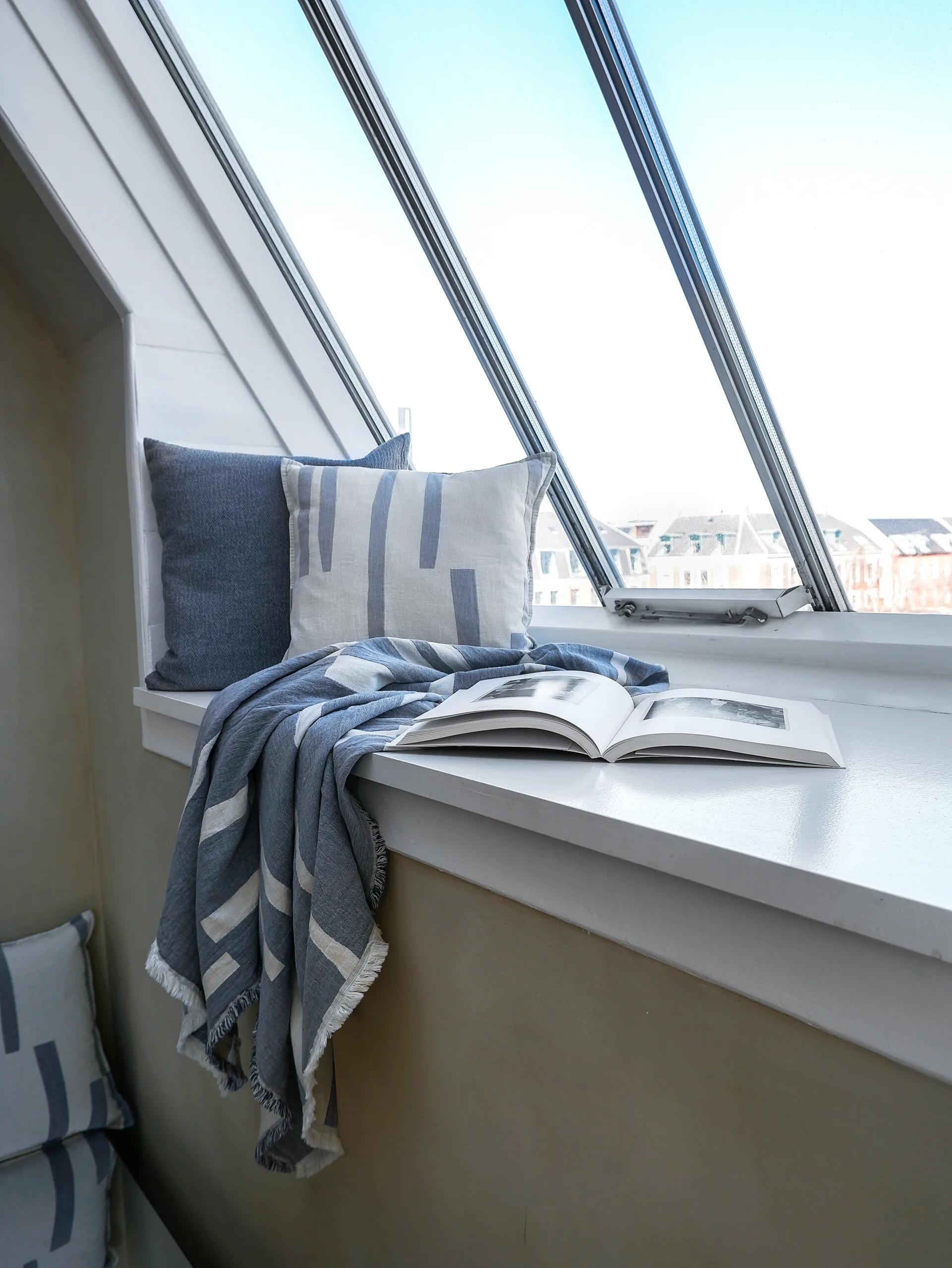 Lyme Grass huopa 130x180 cm, Blue Elvang Denmark