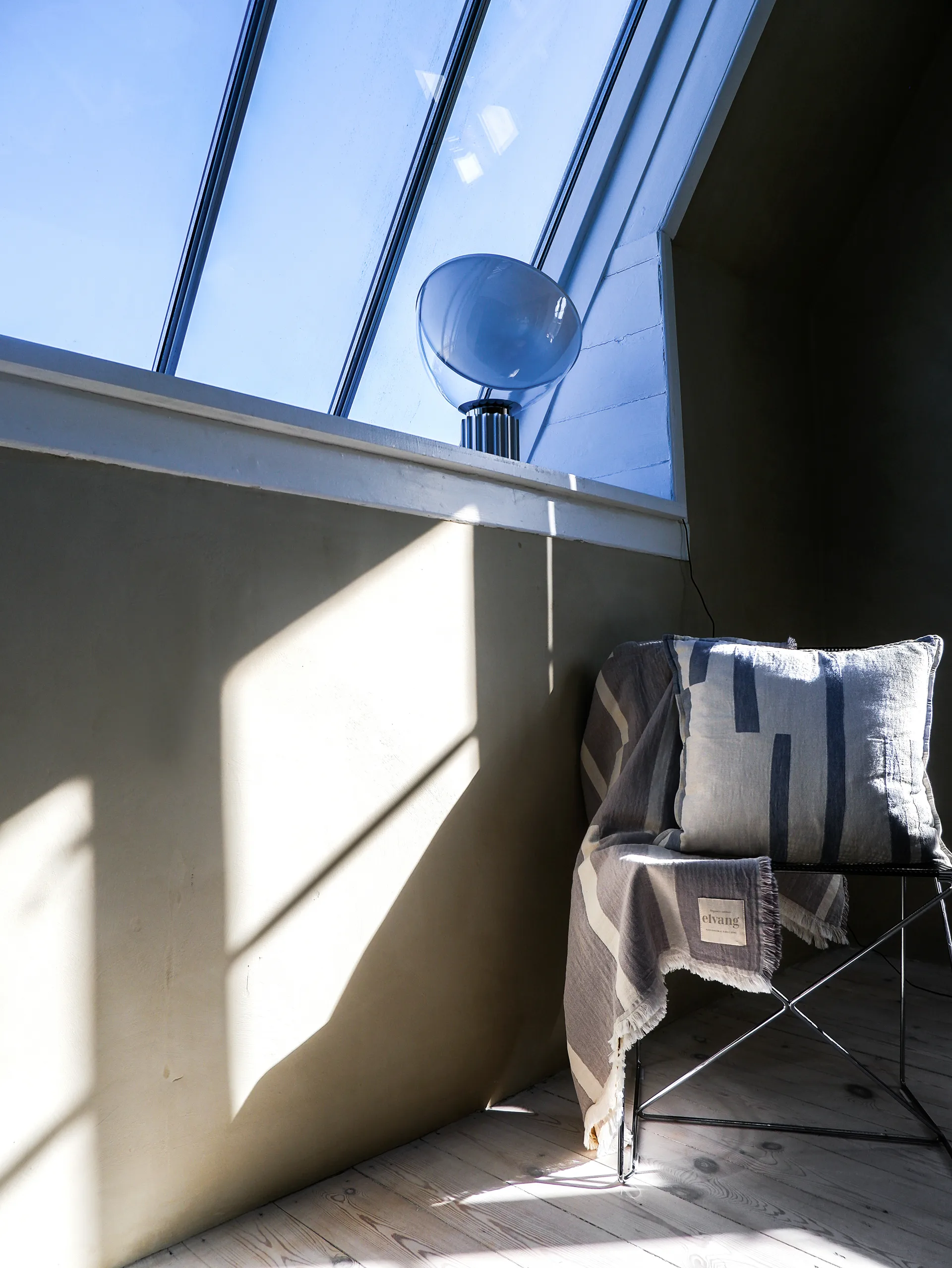 Lyme Grass tyynynpäällinen 50x50 cm, Grey Elvang Denmark