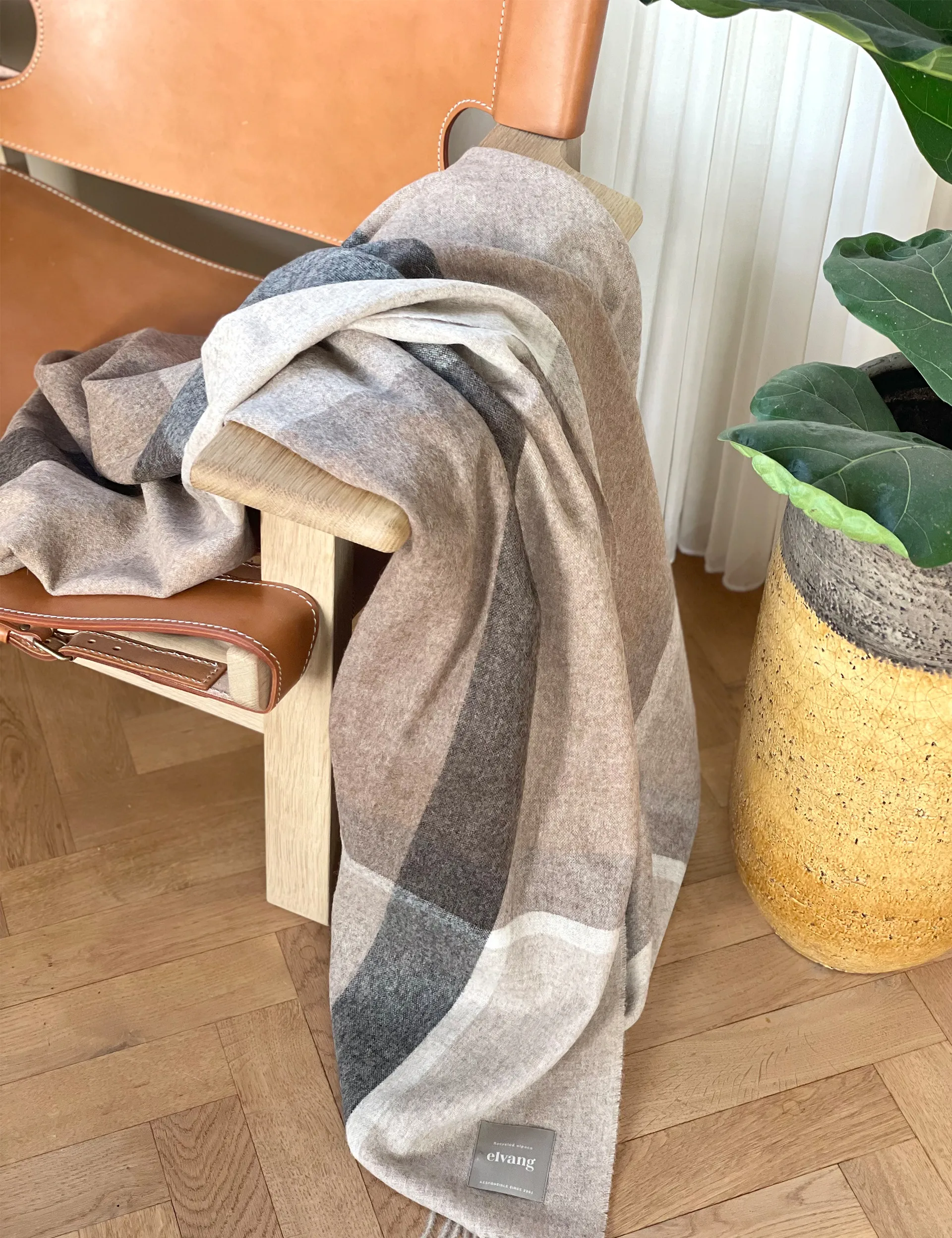 Manhattan huopa, Beige Elvang Denmark