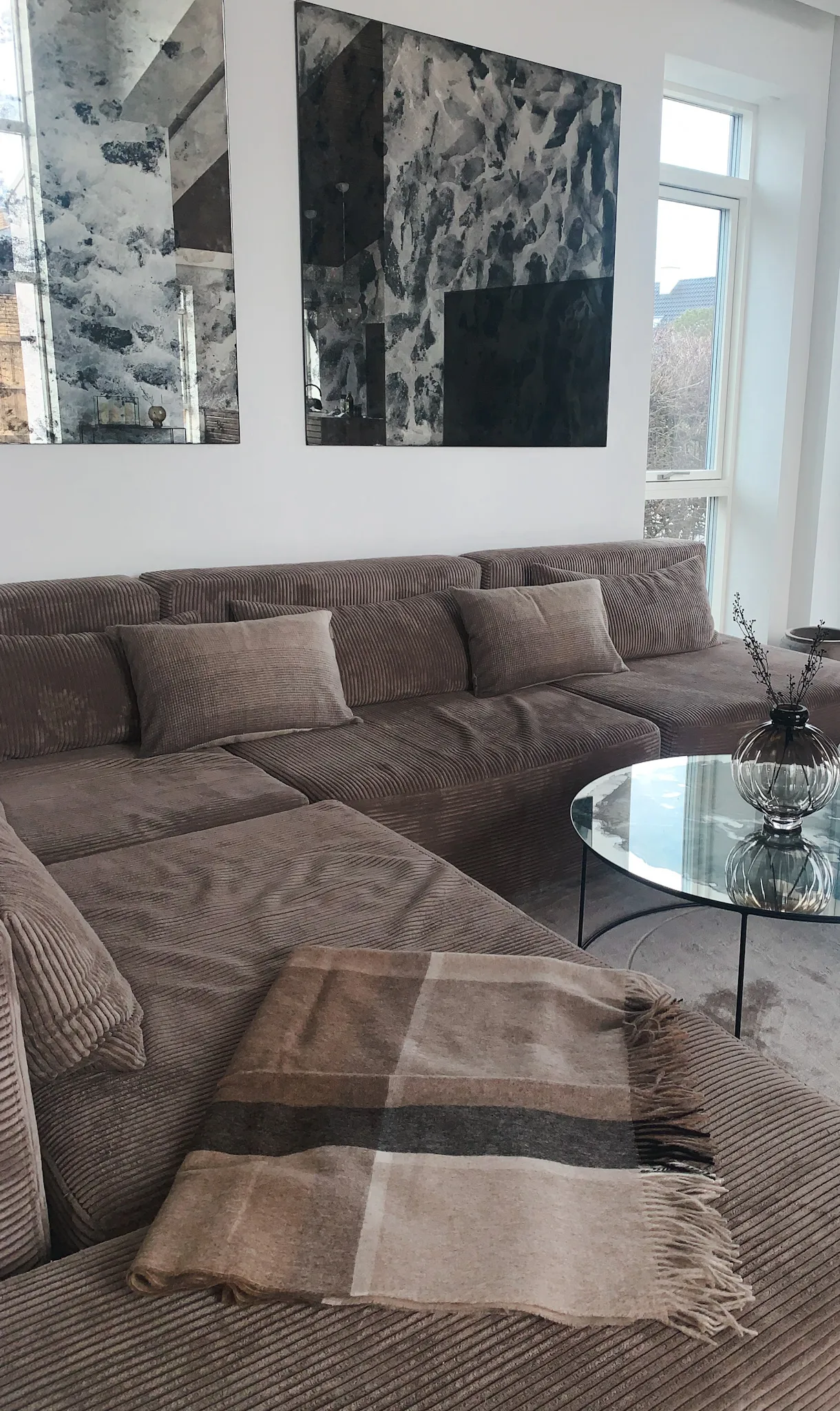 Manhattan huopa, Beige Elvang Denmark