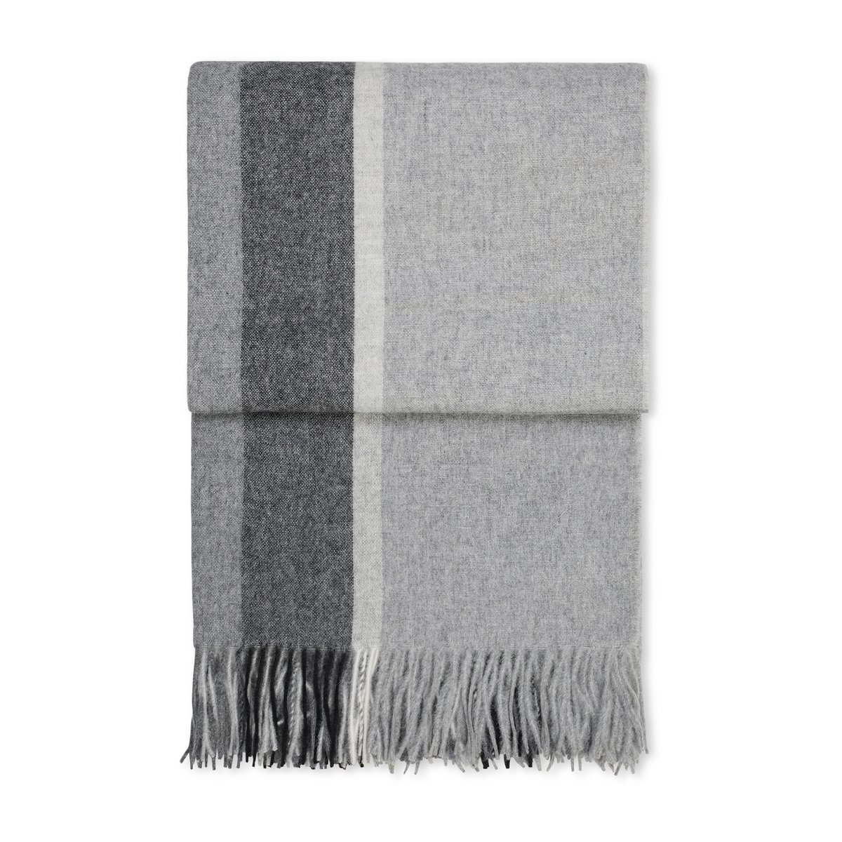 Elvang Denmark Manhattan huopa Grey | Skandinaavinen Sisustus | Villahuovat & Villaviltit | Harmaa