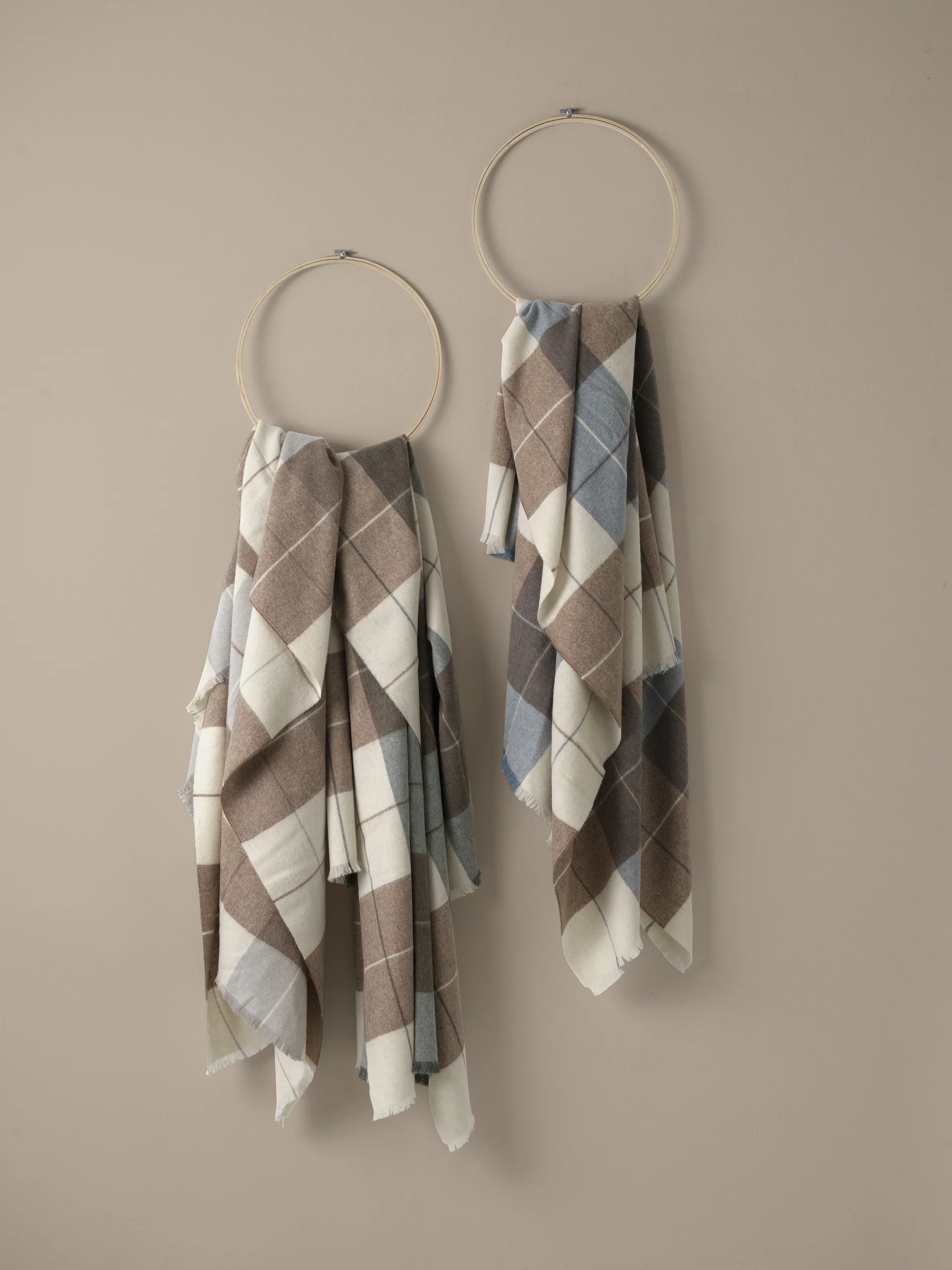 Scotch huopa 130x190 cm, Camel-Grey Elvang Denmark