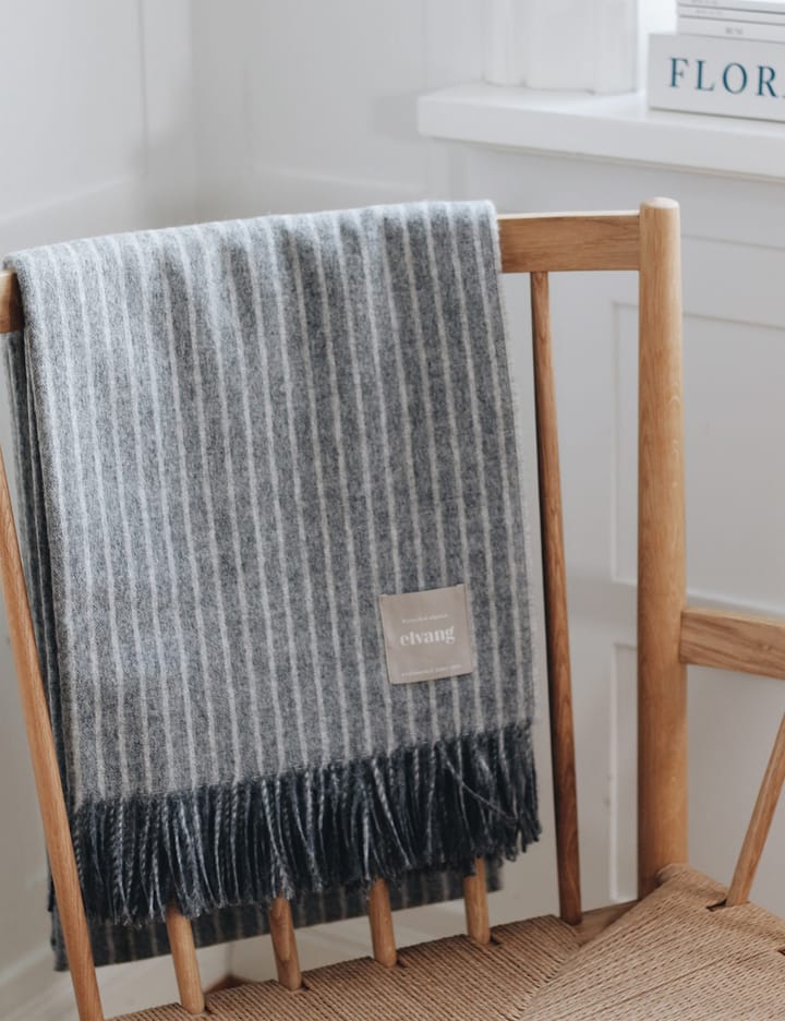Stripes huopa 130 x 200 cm, Grey Elvang Denmark