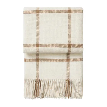 Tartan viltti 130 x 190 cm - Ivory - Elvang Denmark
