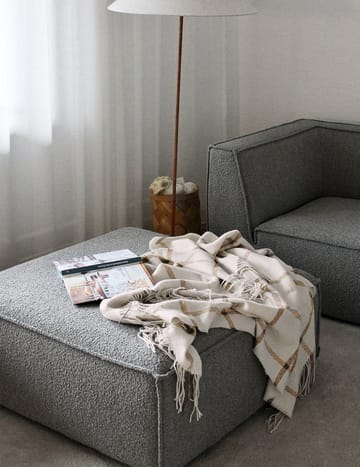 Tartan viltti 130 x 190 cm - Ivory - Elvang Denmark