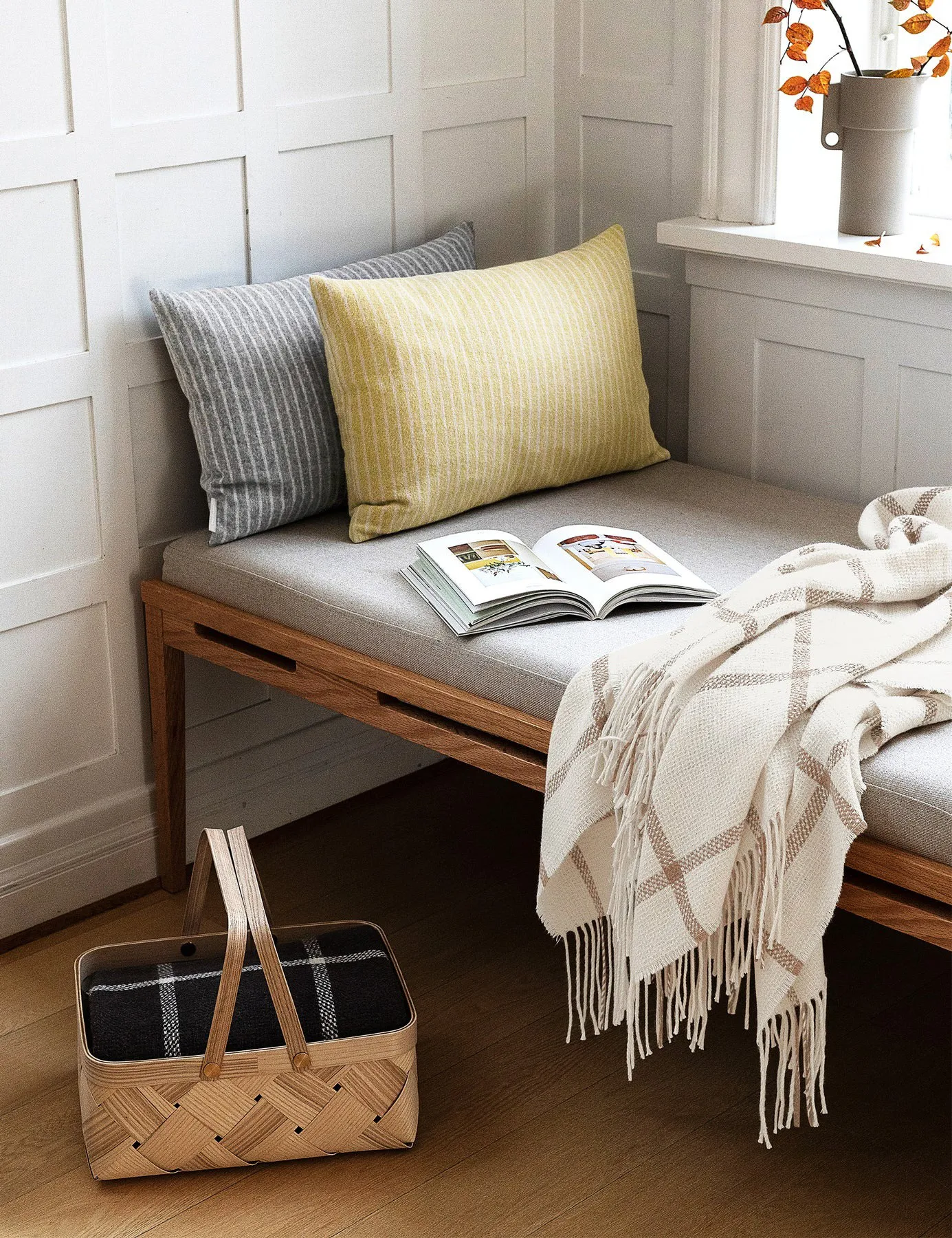 Tartan viltti 130 x 190 cm, Ivory Elvang Denmark