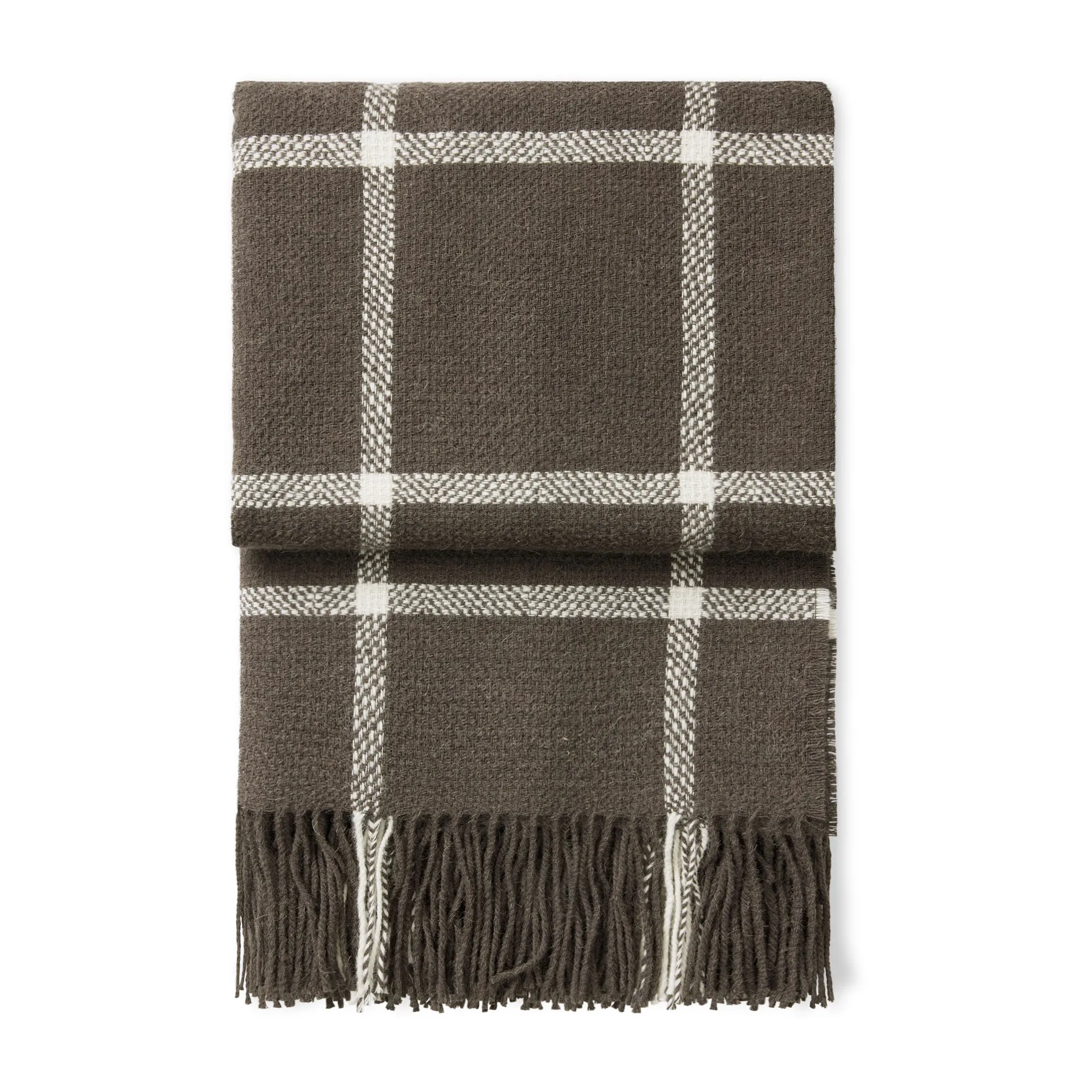 Tartan viltti 130 x 190 cm, Mocca Elvang Denmark