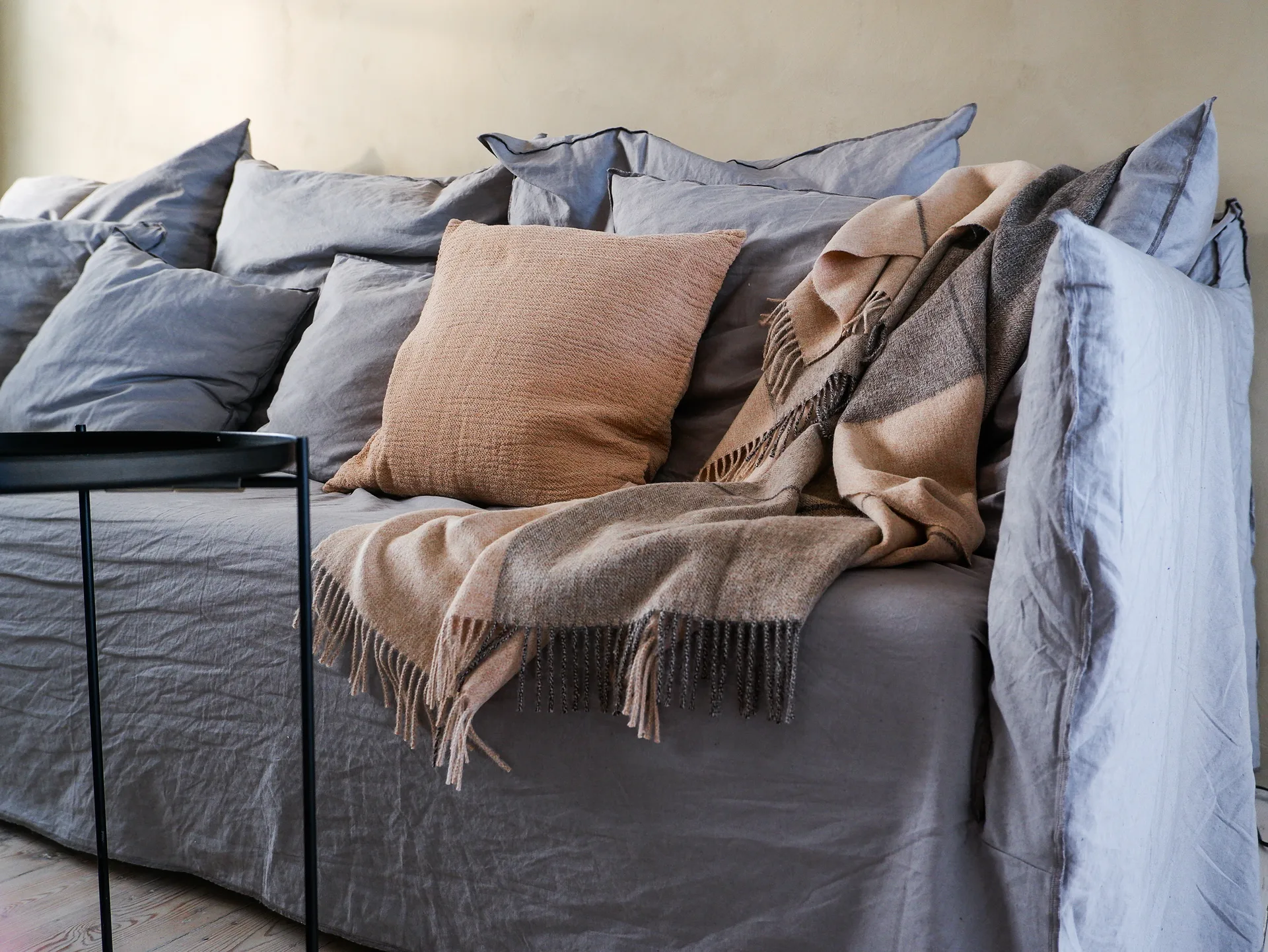 Thyme tyynynpäällinen 50x50 cm, Beige Elvang Denmark