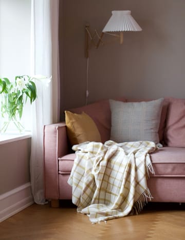 Tweed huopa 130 x 200 cm - Light yellow  - Elvang Denmark
