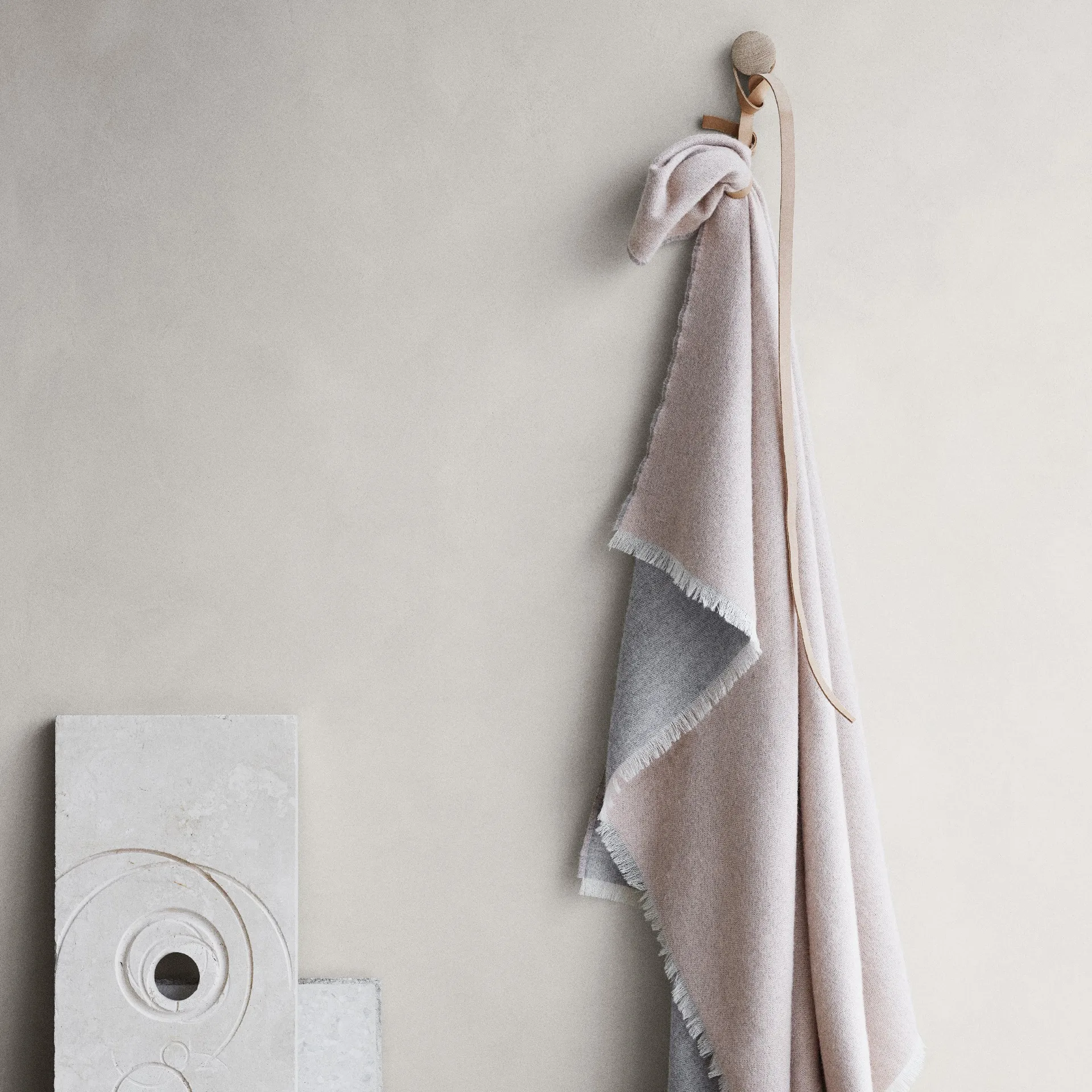 Venice torkkupeitto, Valkoinen-nude Elvang Denmark