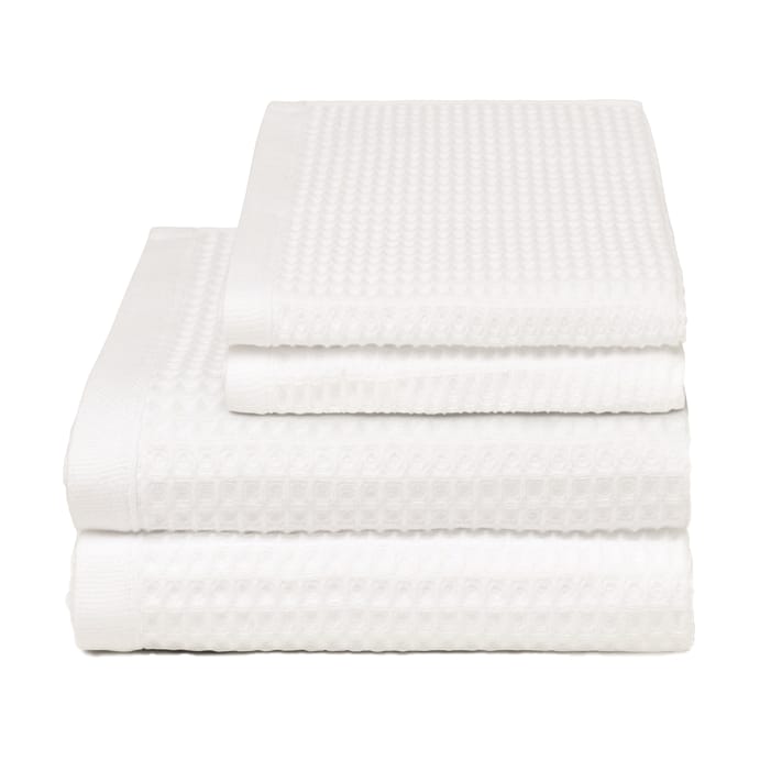 Waffle kylpypyyhe 70x140 cm, Ivory Elvang Denmark