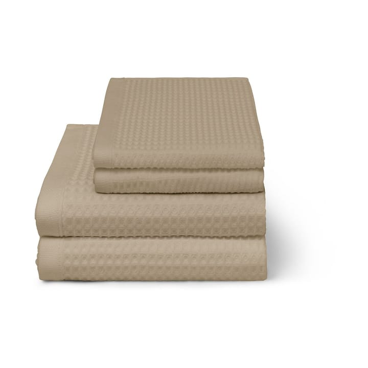 Waffle kylpypyyhe 70x140 cm, Taupe Elvang Denmark