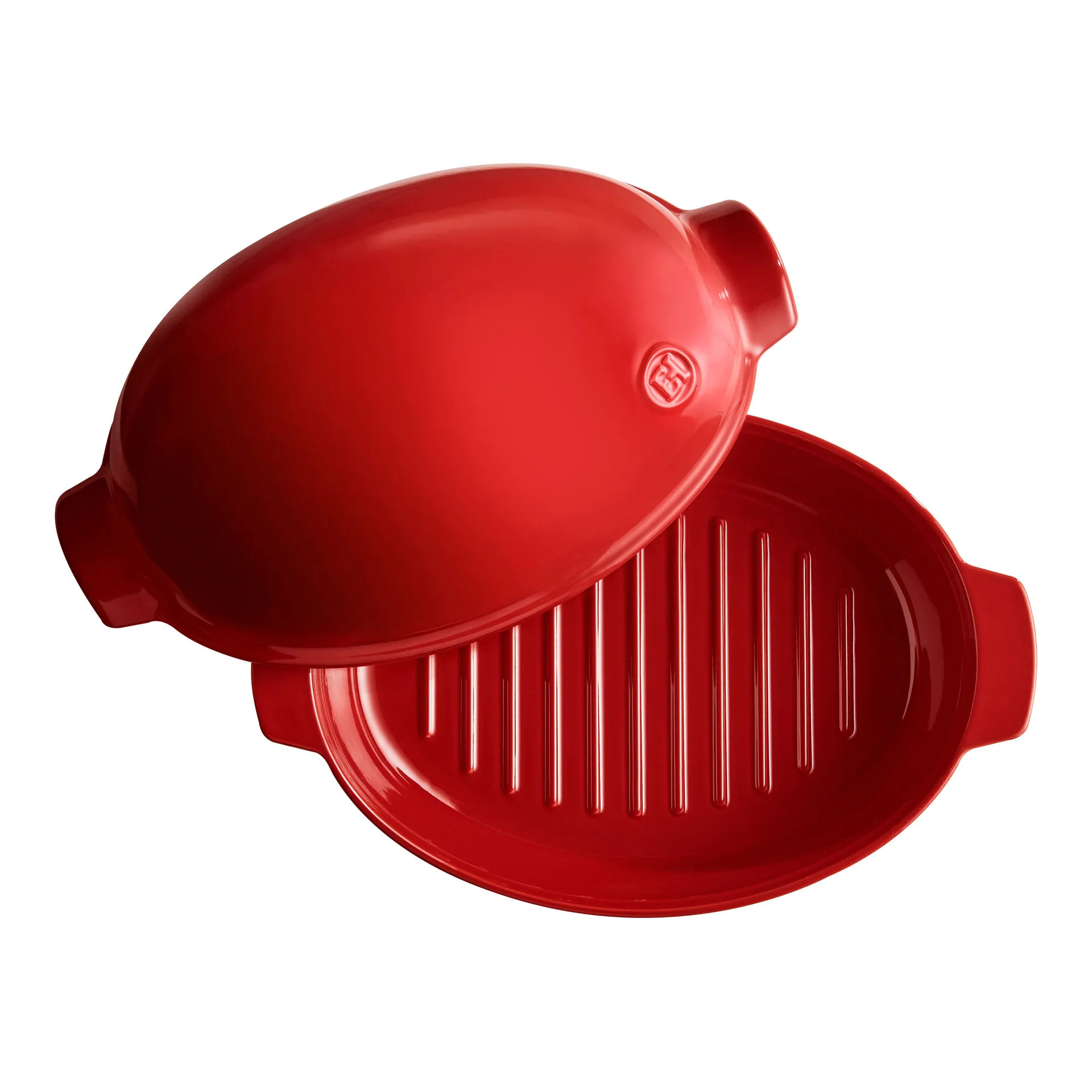 Emile Henry paistovuoka large 9 L, Punainen Emile Henry