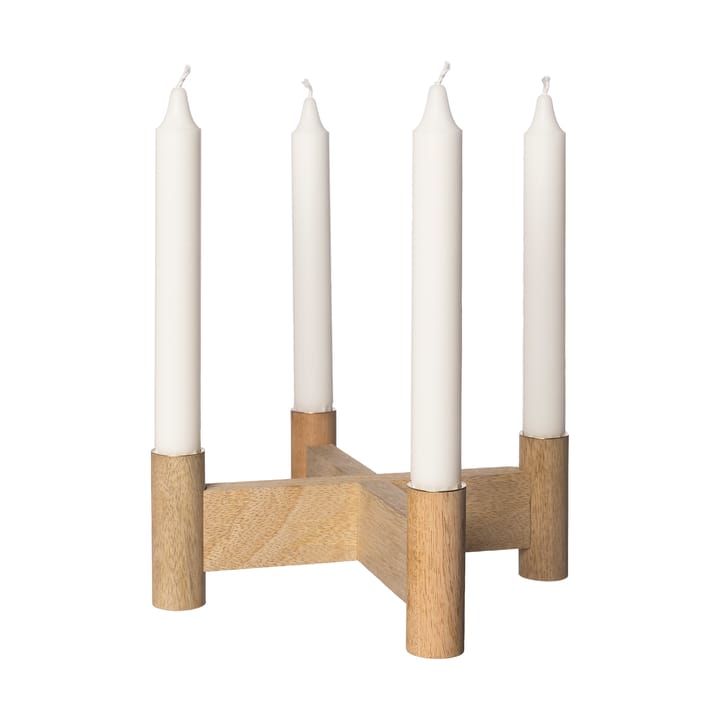 Ernst adventtikynttelikkö Ø22x8 cm - Luonnollinen - ERNST