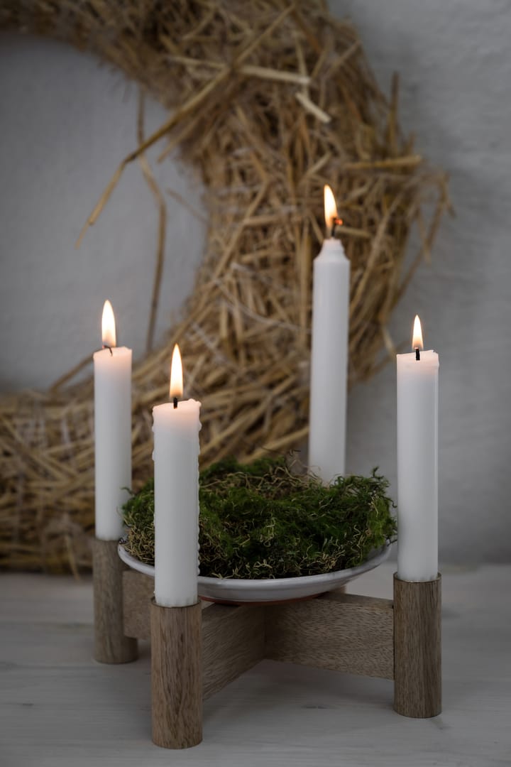 Ernst adventtikynttelikkö Ø22x8 cm, Luonnollinen ERNST