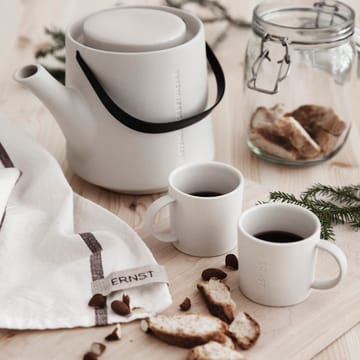 Ernst-espressomuki, kivikeramiikka 10 cl - luonnonvalkoinen - ERNST