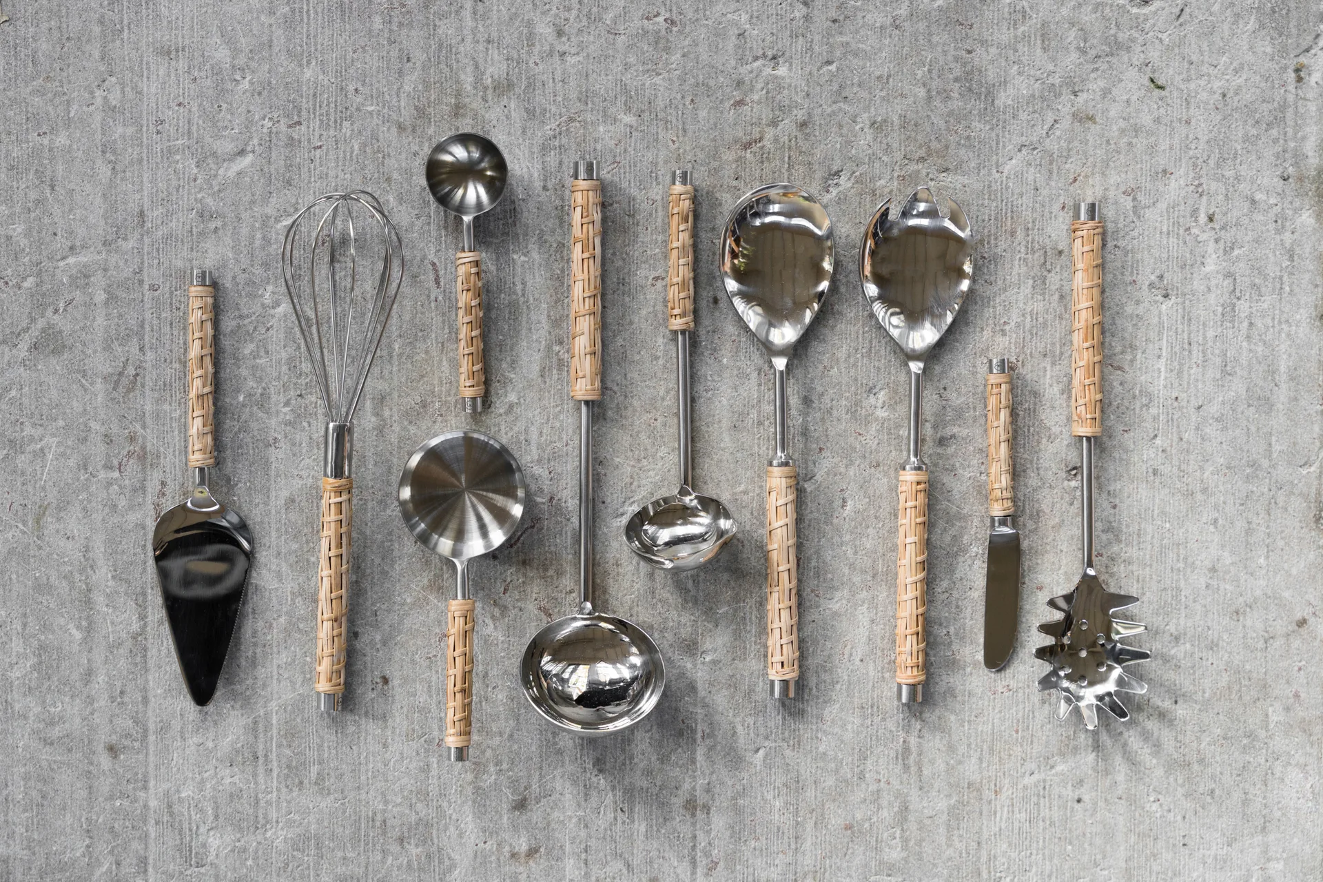 Ernst kakkulapio punottu kahva, Meriruoho, 24,5 cm ERNST