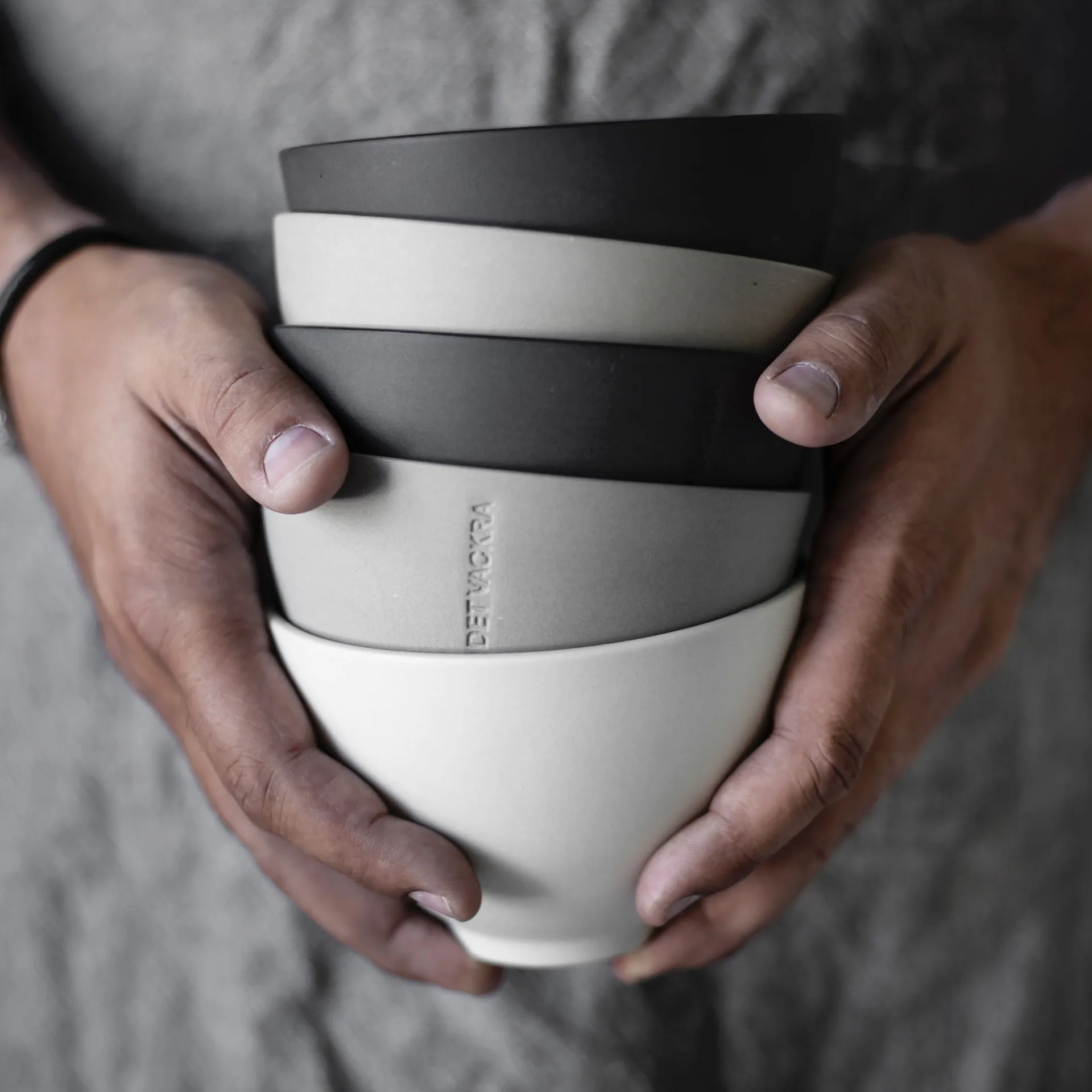 Ernst kulho sitaatilla, 4-pakkaus, Harmaa ERNST