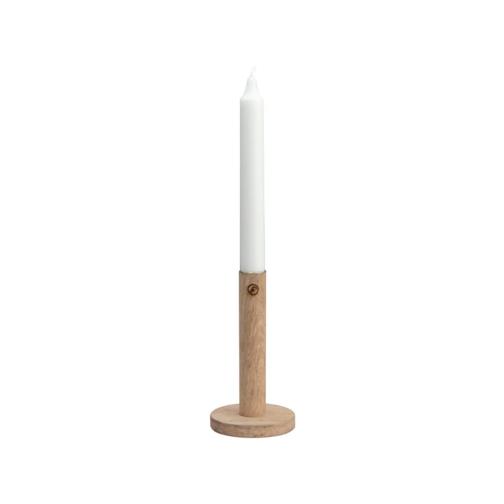 Ernst kynttilänjalka, puuta 15 cm - Luonnonvärinen - ERNST