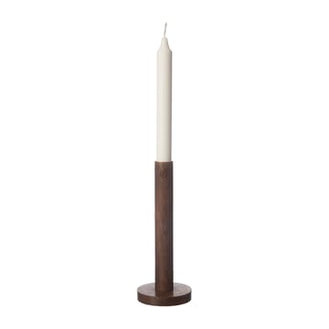 Ernst kynttilänjalka, puuta 20 cm - Tummanruskea - ERNST