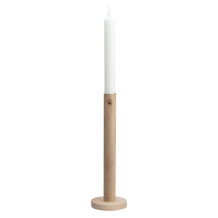 Ernst kynttilänjalka, puuta 25 cm - Luonnonvärinen - ERNST
